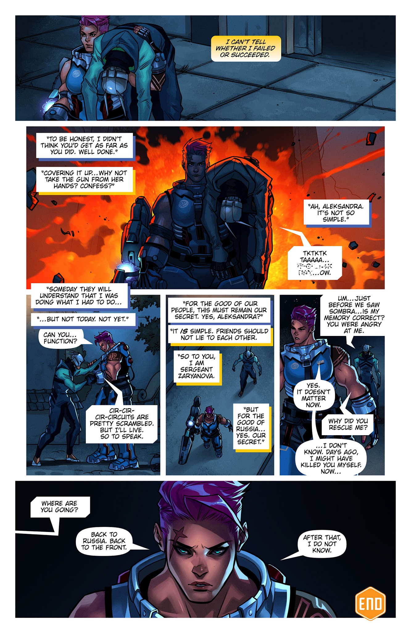 Read online Overwatch comic -  Issue #15 - 12