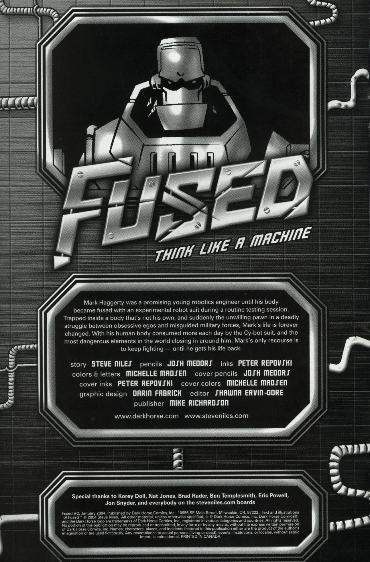 Read online Fused comic -  Issue #2 - 2