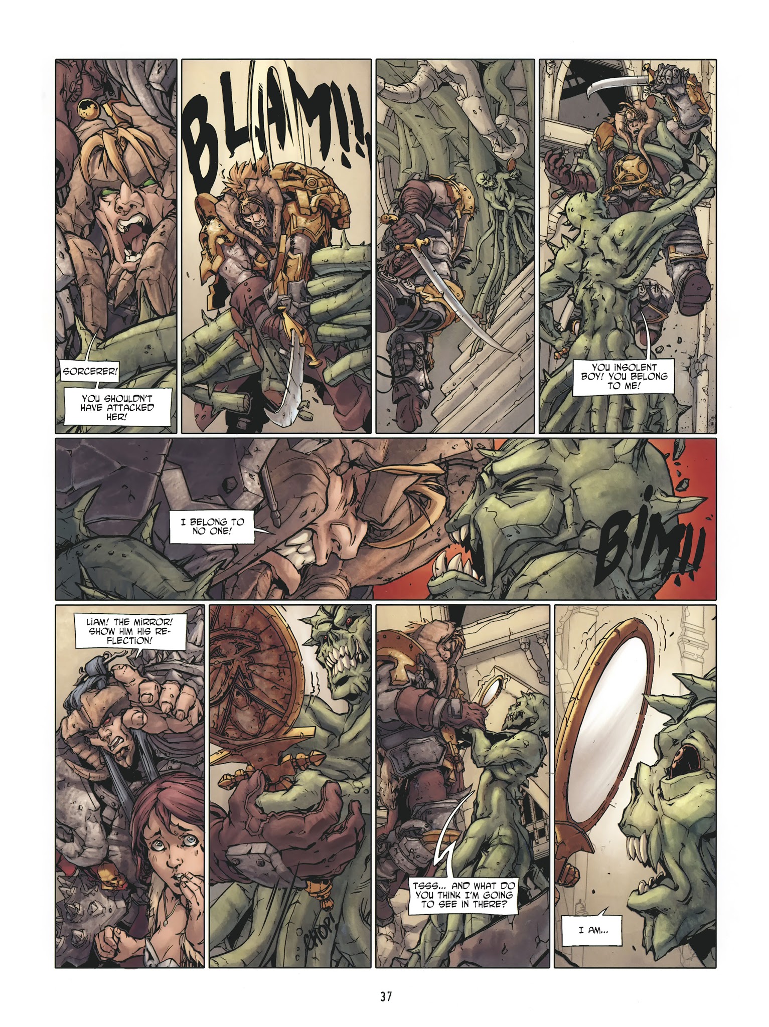 Read online Beauty and the Beast (2014) comic -  Issue #2 - 38