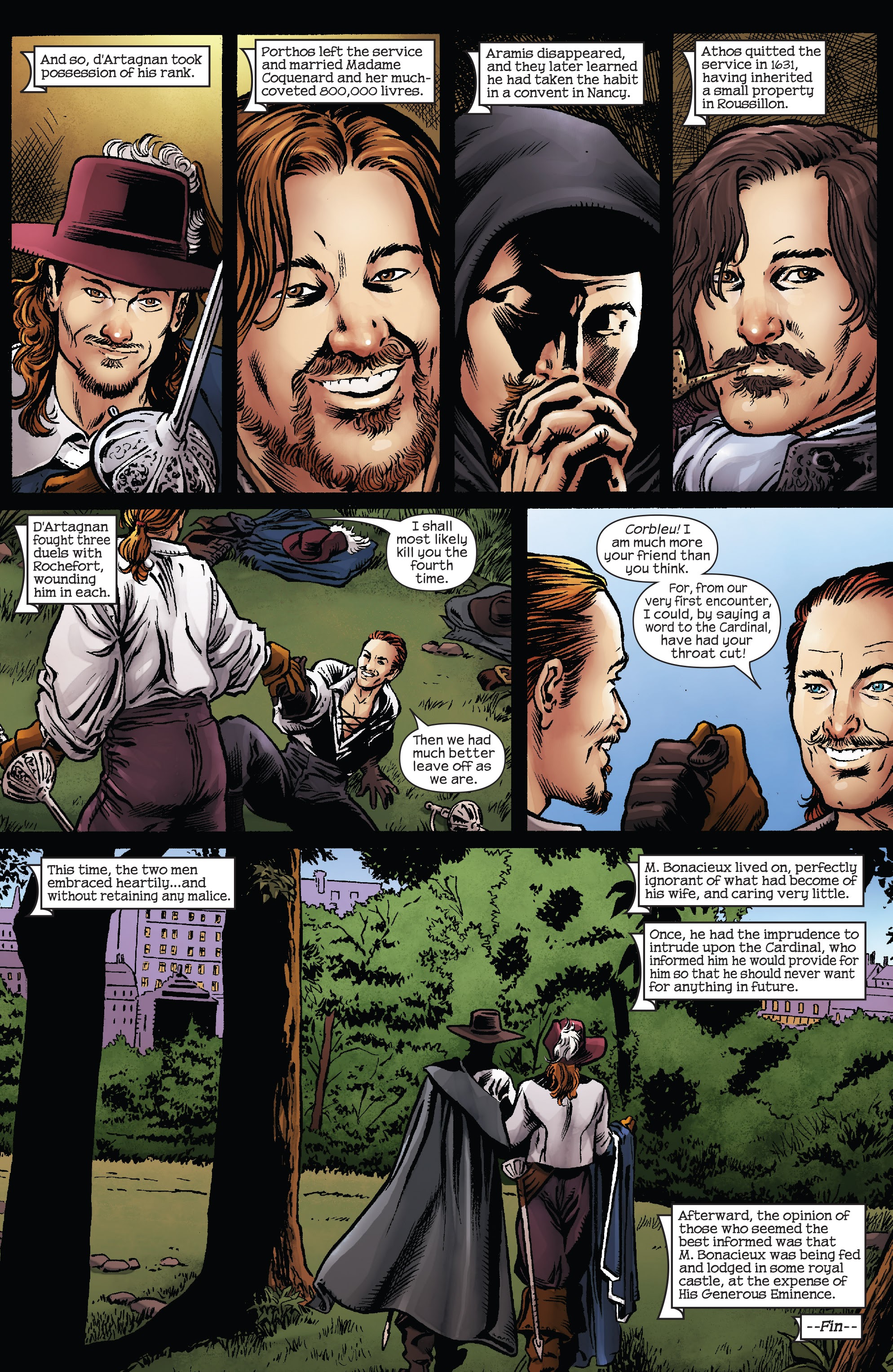 Read online Marvel Illustrated: The Three Musketeers comic -  Issue #6 - 23