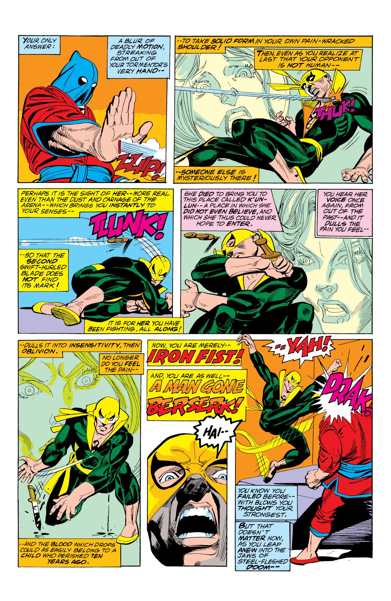 Read online Marvel Masterworks: Iron Fist comic -  Issue # TPB 1 (Part 1) - 23