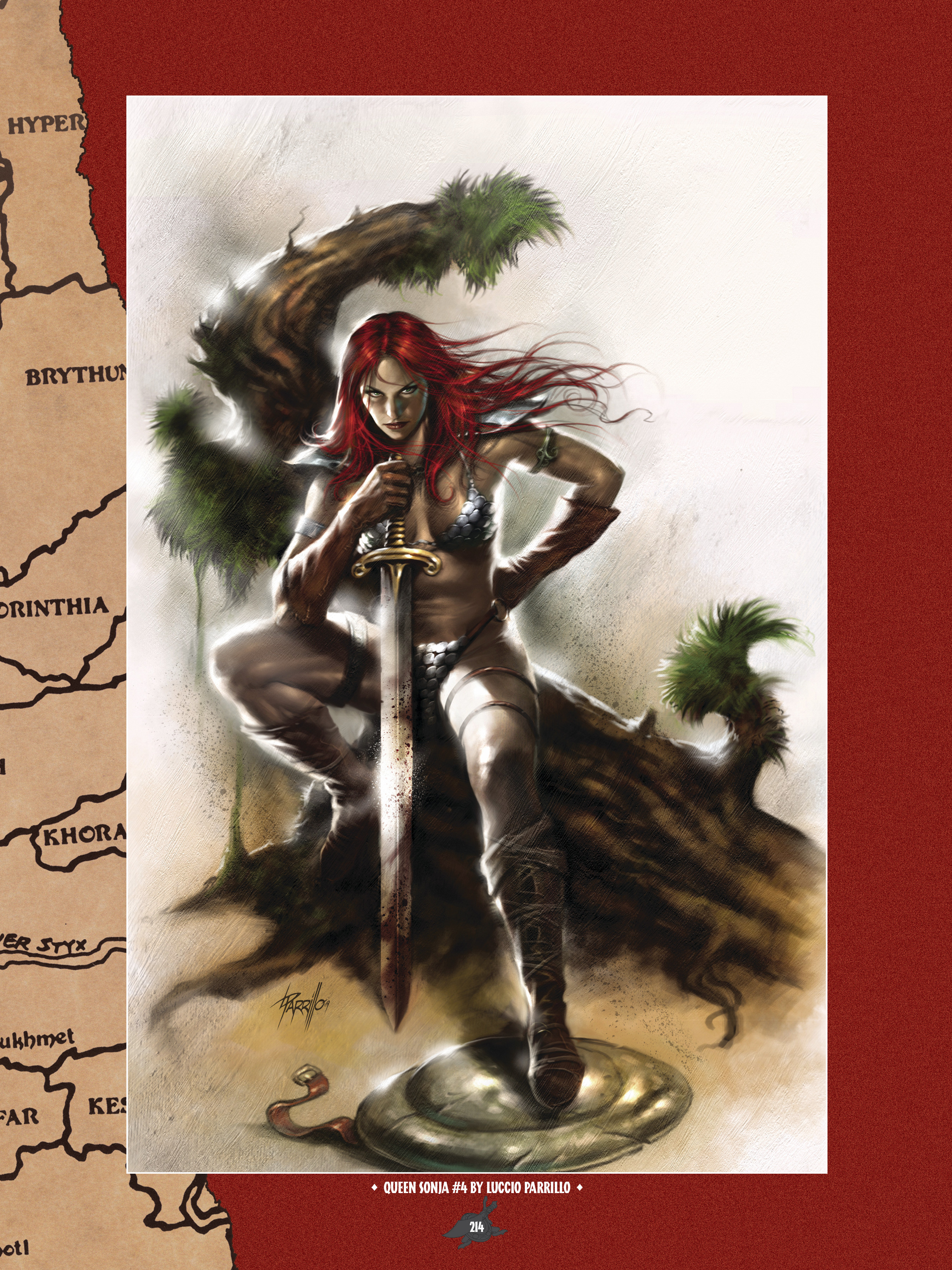 Read online The Art of Red Sonja comic -  Issue # TPB 1 (Part 2) - 106