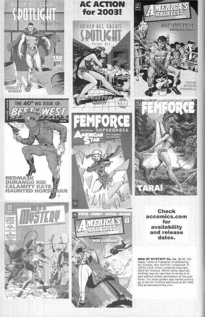Read online Men of Mystery Comics comic -  Issue #44 - 2