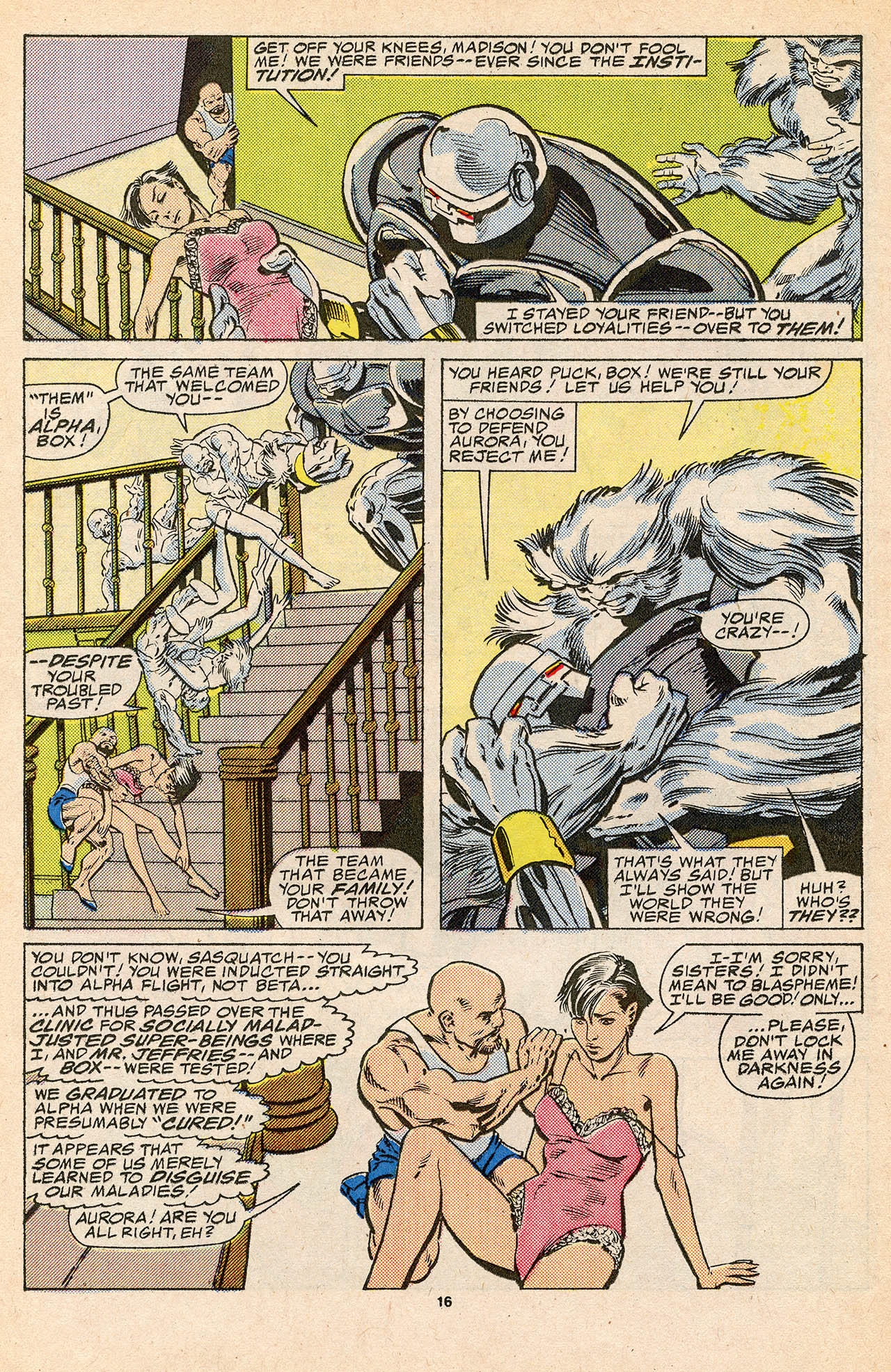 Read online Alpha Flight (1983) comic -  Issue #46 - 22