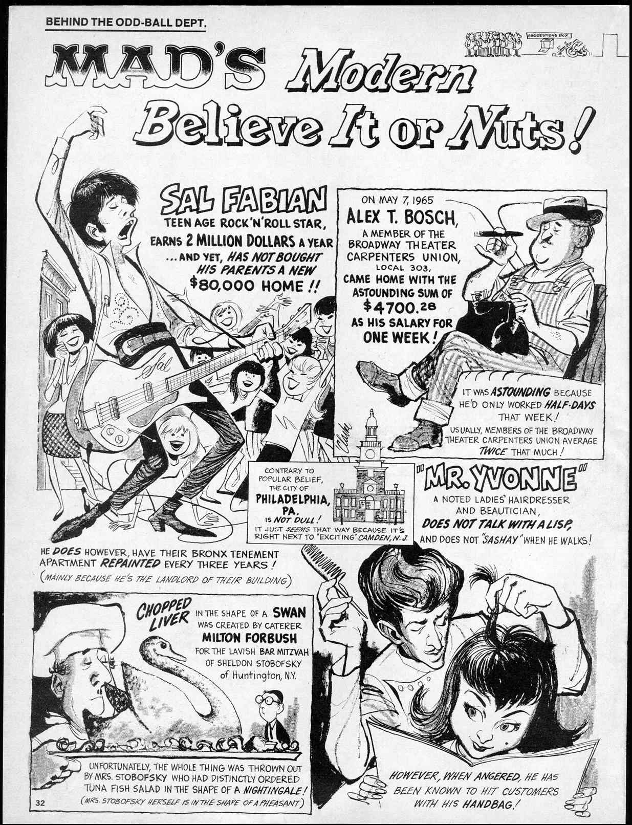 Read online MAD comic -  Issue #100 - 34