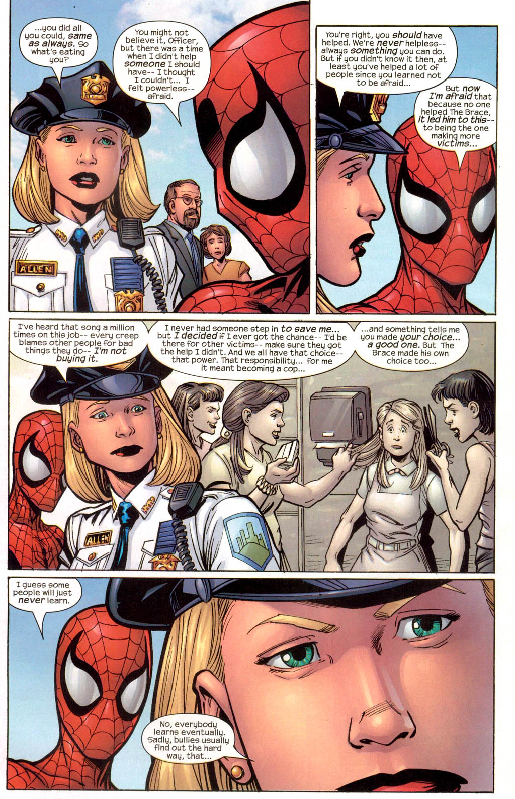 Read online Prevent Child Abuse America Presents: Amazing Spider-Man on Bullying Prevention comic -  Issue # Full - 16
