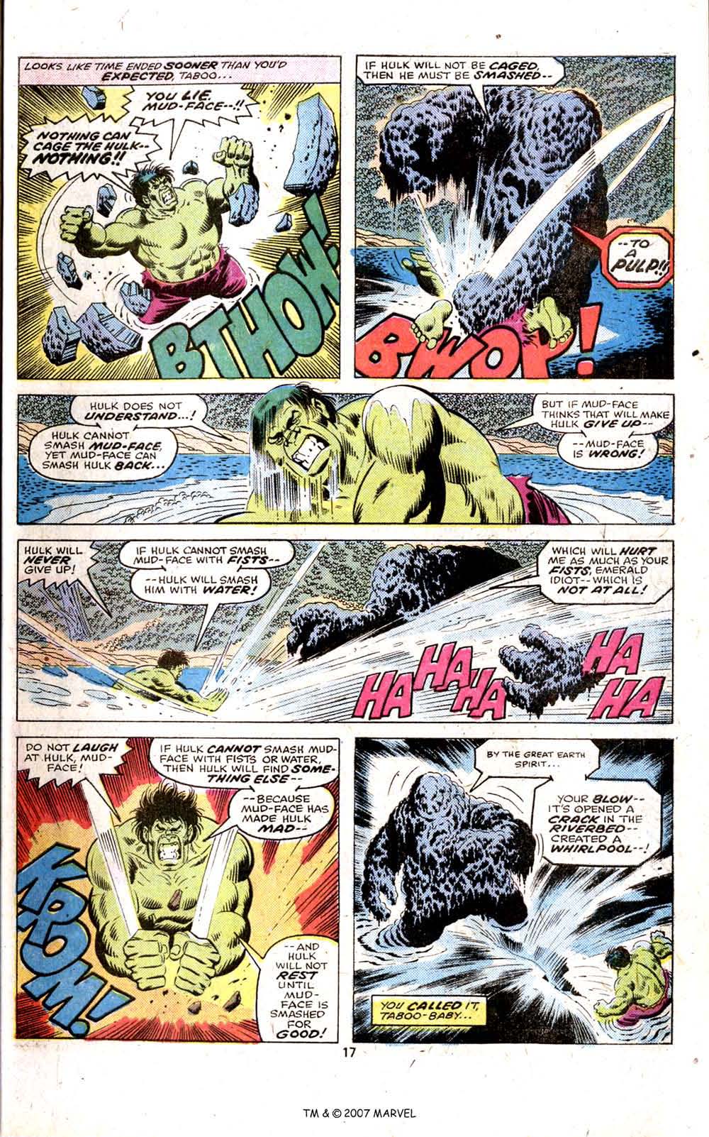 Read online The Incredible Hulk (1968) comic -  Issue # _Annual 1976 - 19
