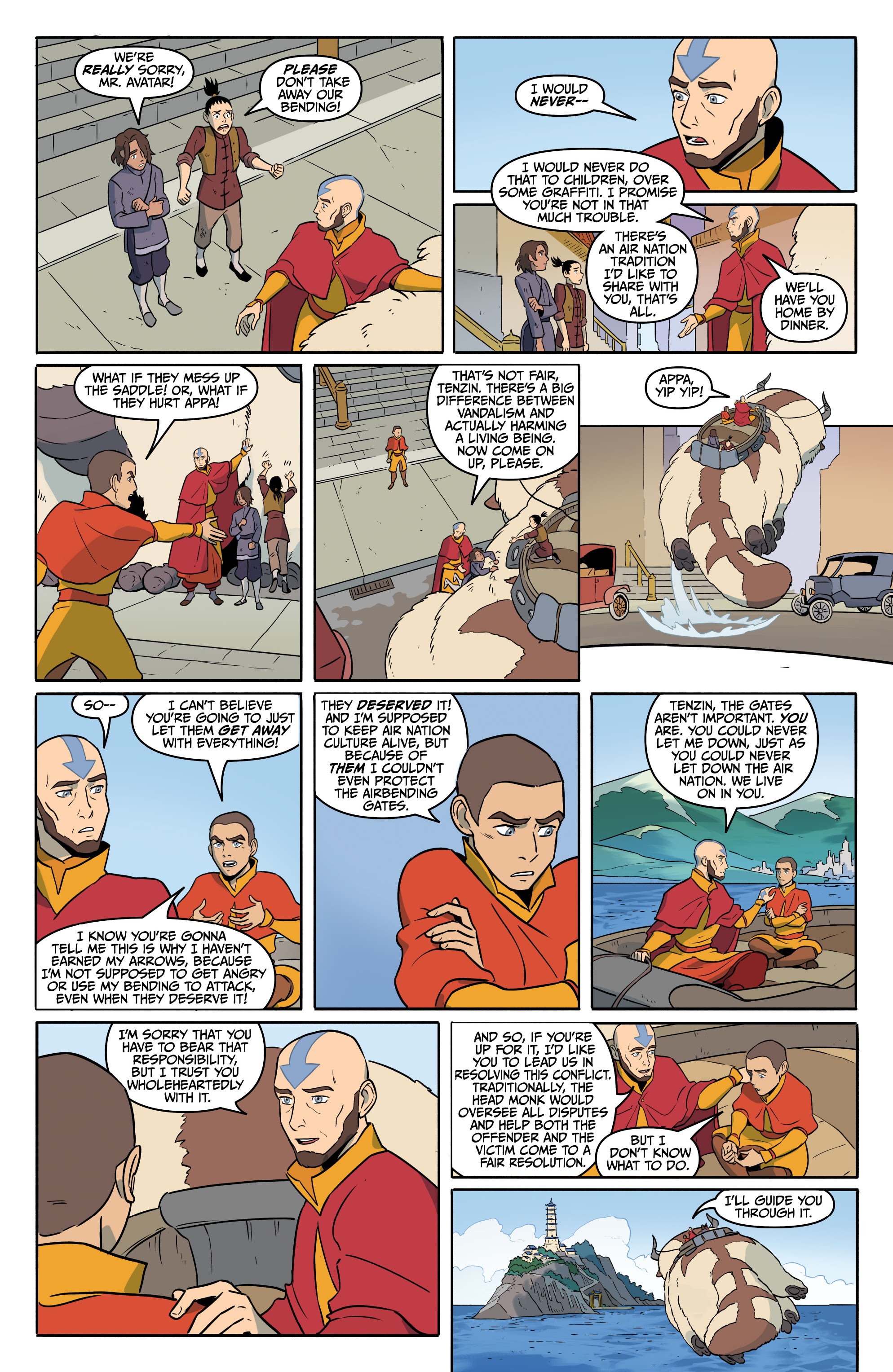 Read online Free Comic Book Day 2021 comic -  Issue # Avatar - The Last Airbender - The Legend of Korra - 10