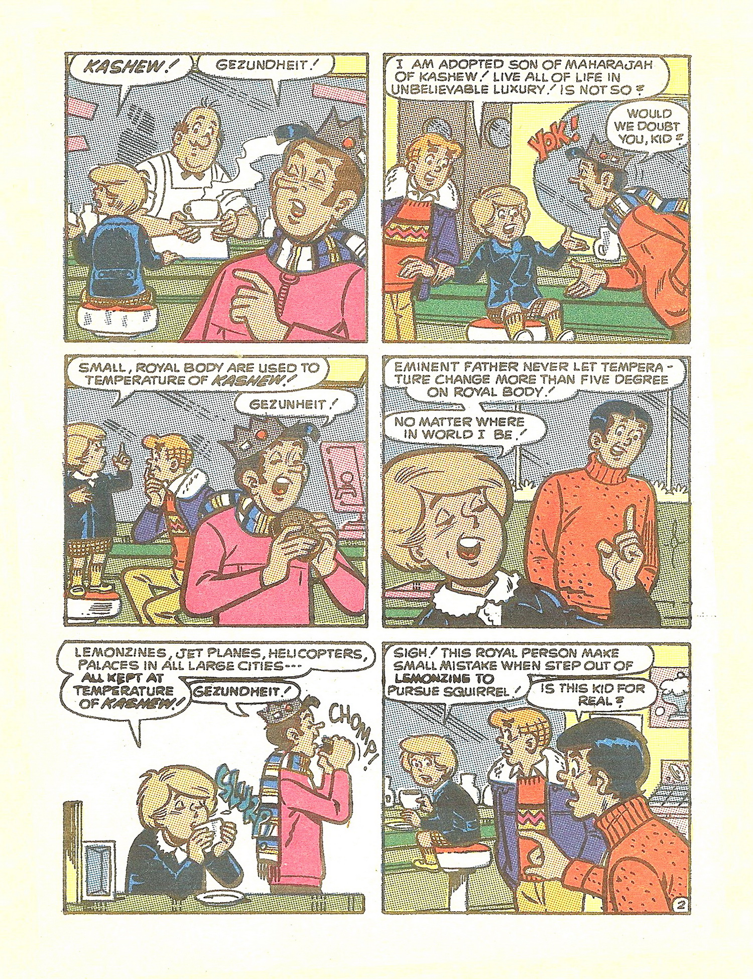 Read online Jughead Jones Comics Digest comic -  Issue #61 - 30