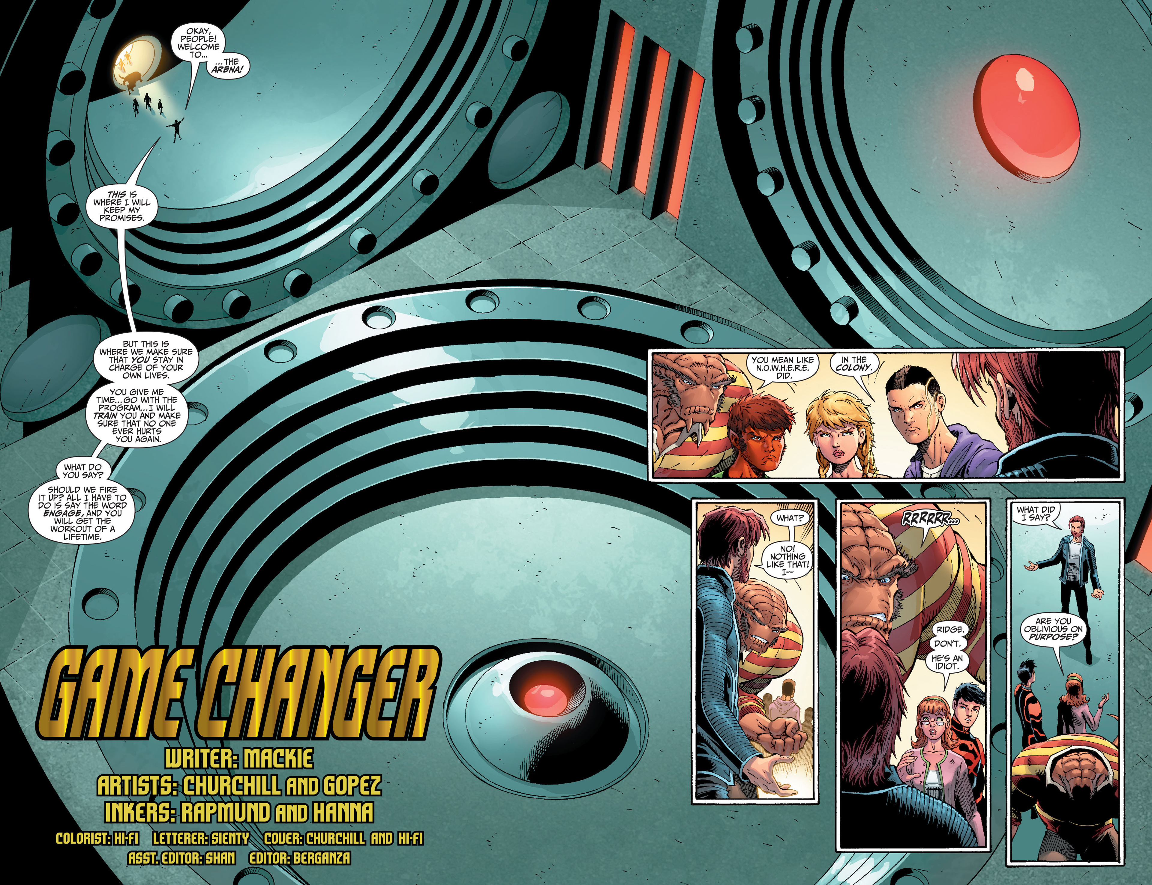 Read online The Ravagers comic -  Issue #5 - 3