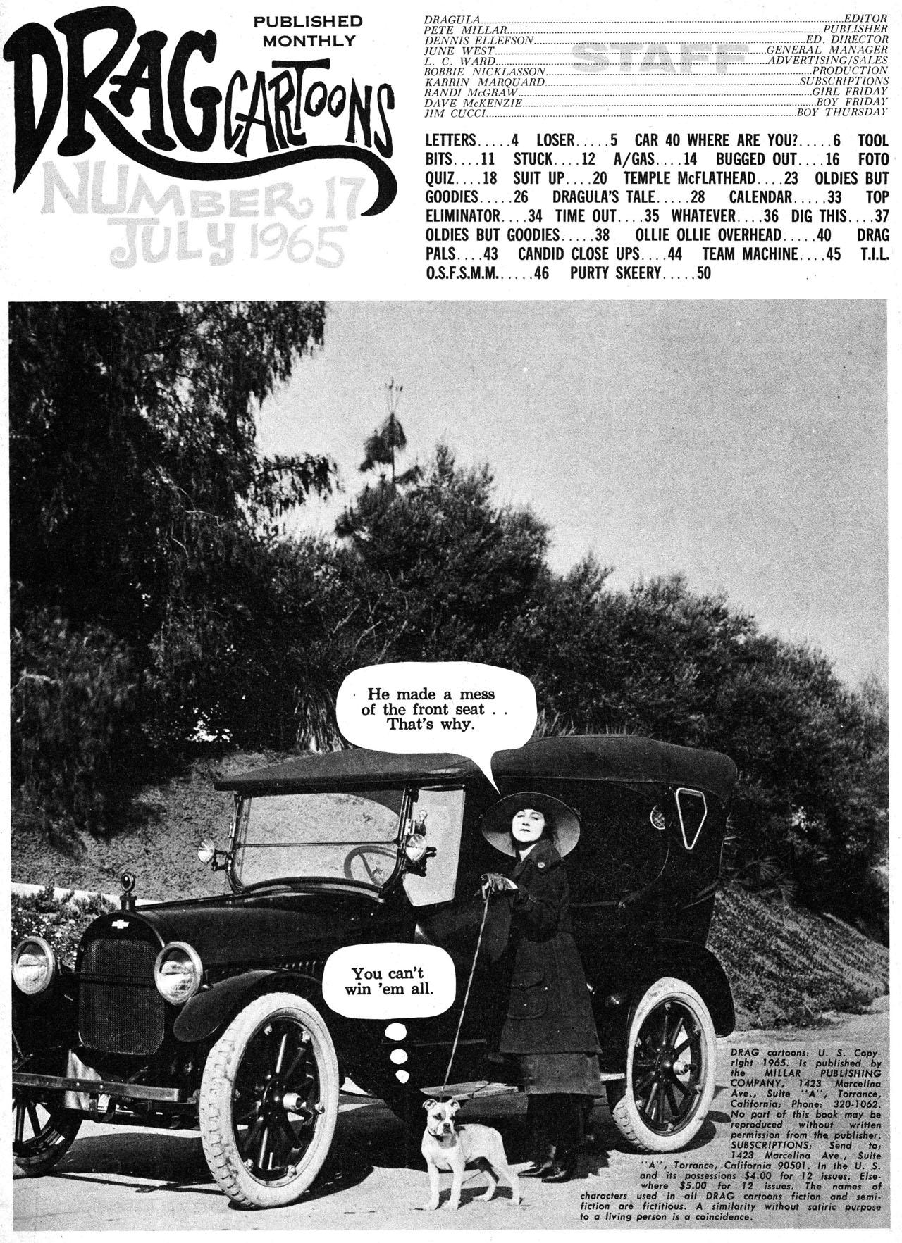 Read online Drag Cartoons comic -  Issue #17 - 3