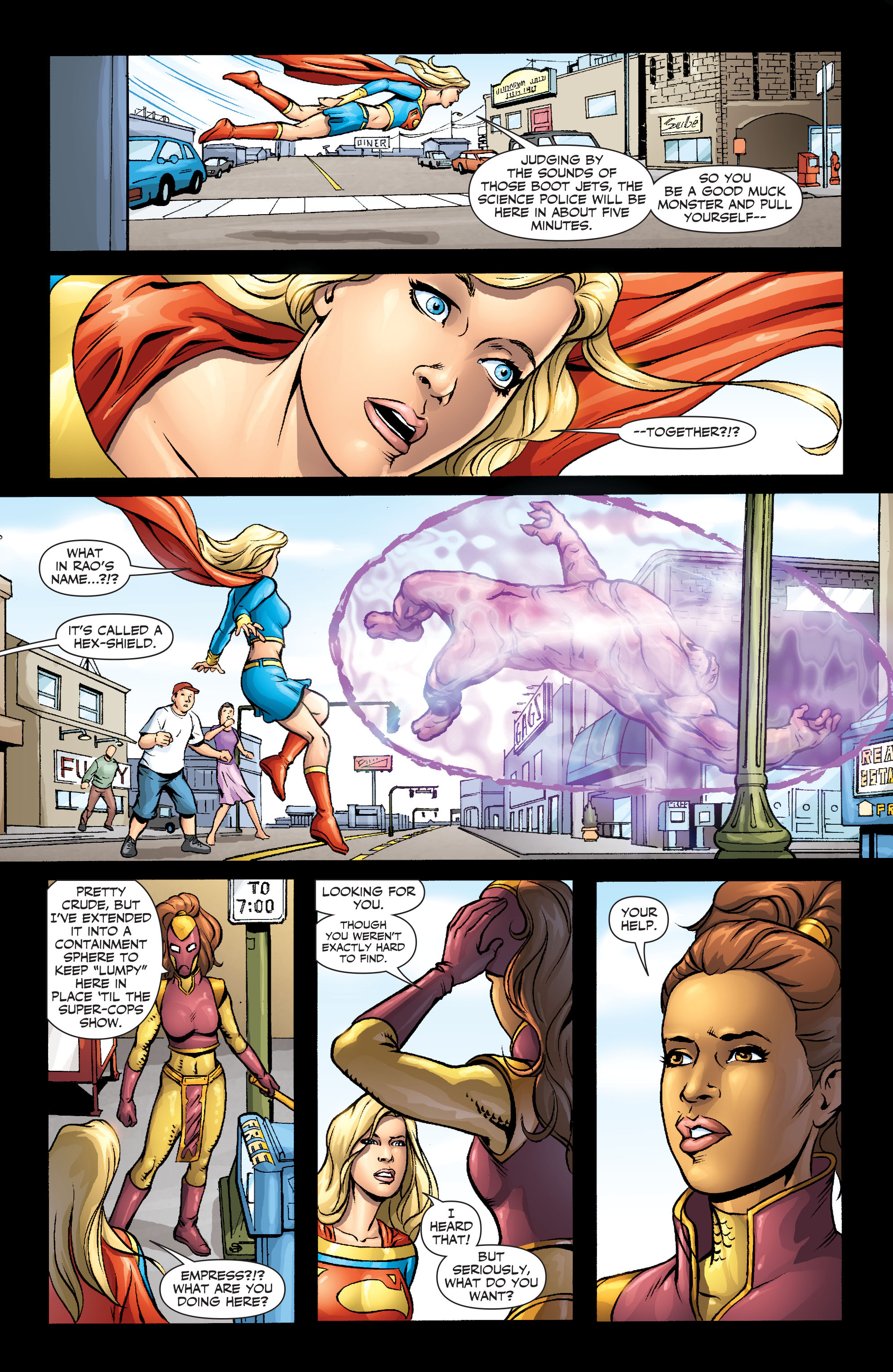 Read online Supergirl (2005) comic -  Issue #33 - 6