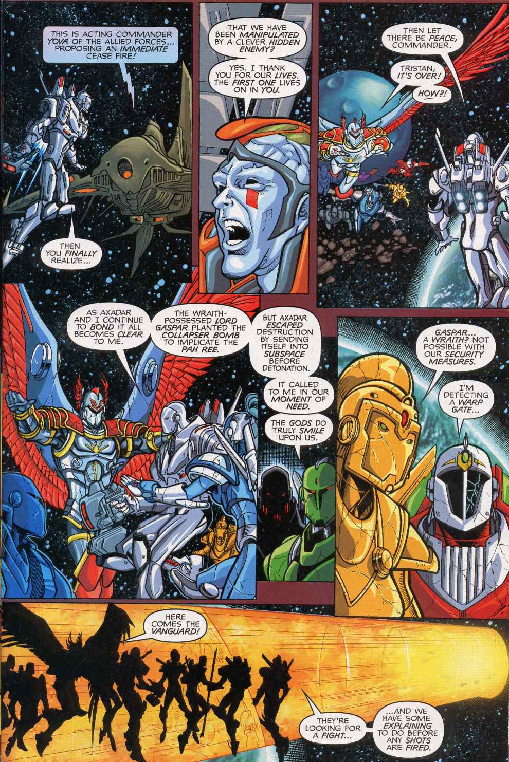 Read online Spaceknights (2000) comic -  Issue #5 - 19