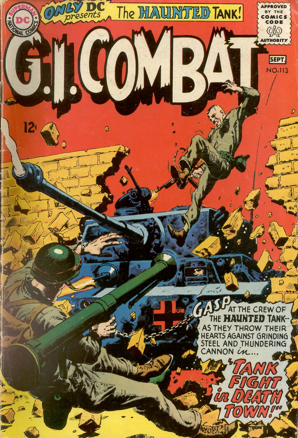 Read online G.I. Combat (1952) comic -  Issue #113 - 1