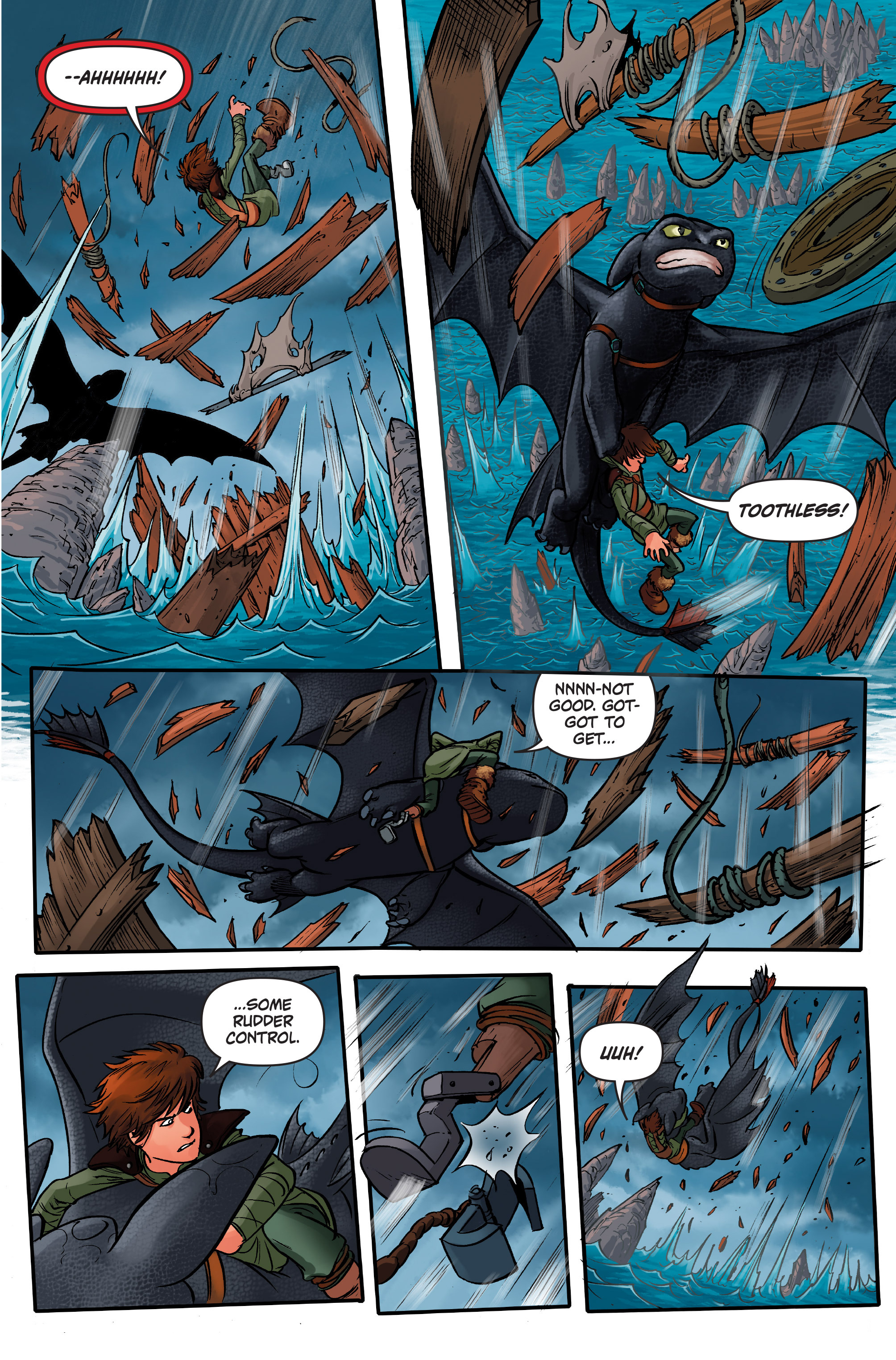 Read online DreamWorks Dragons: Defenders of Berk Collection: Fire & Ice comic -  Issue # TPB - 13