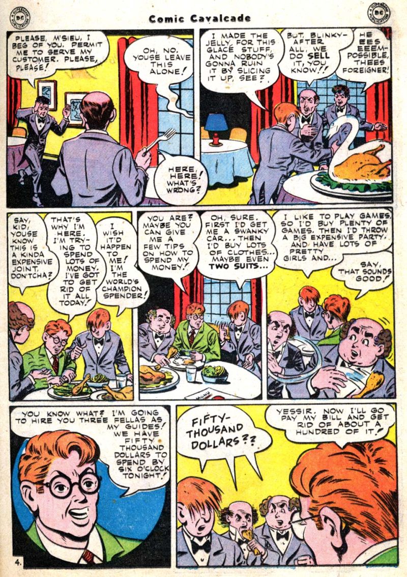 Read online Comic Cavalcade comic -  Issue #15 - 31