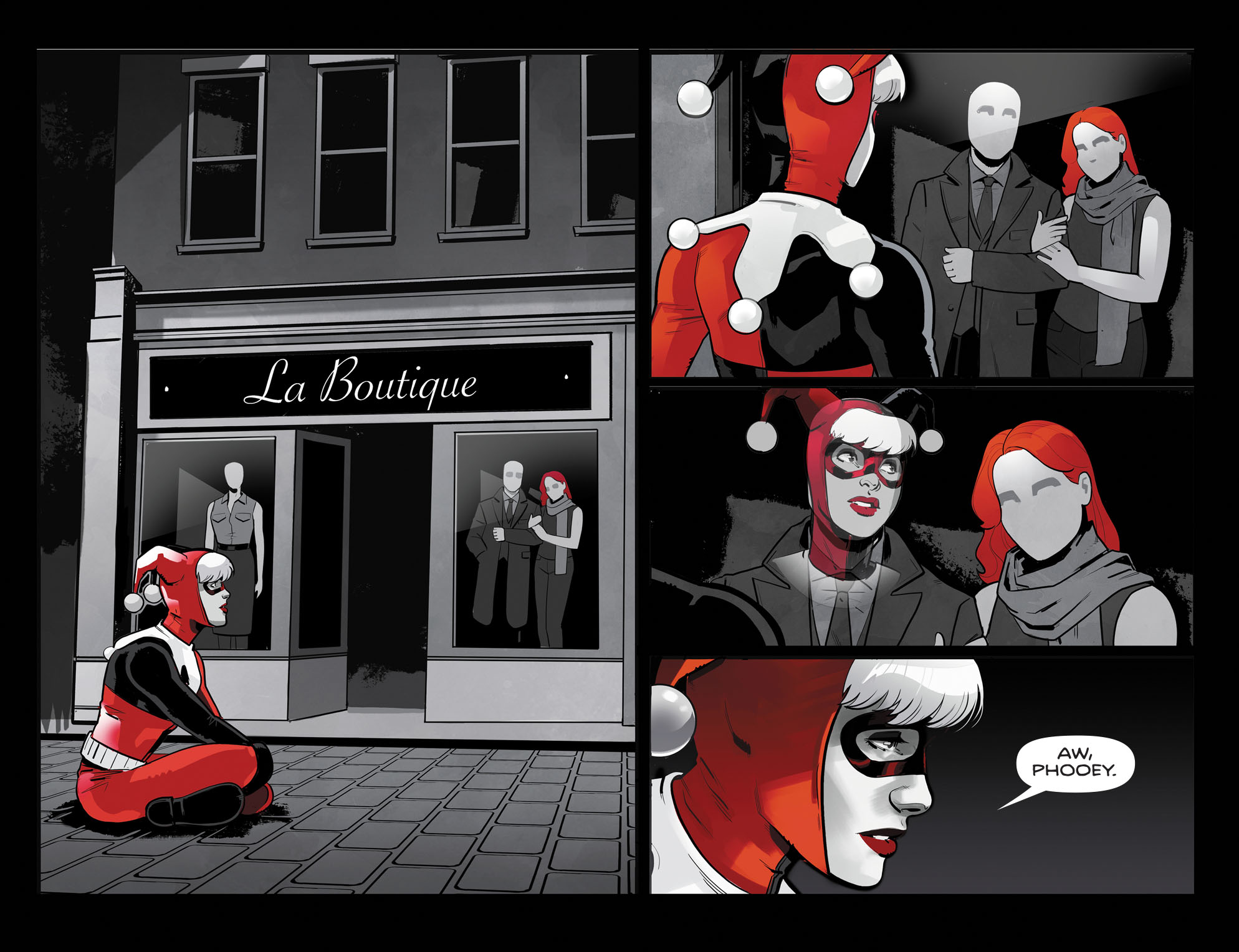 Read online Harley Quinn Black   White   Red comic -  Issue #15 - 18