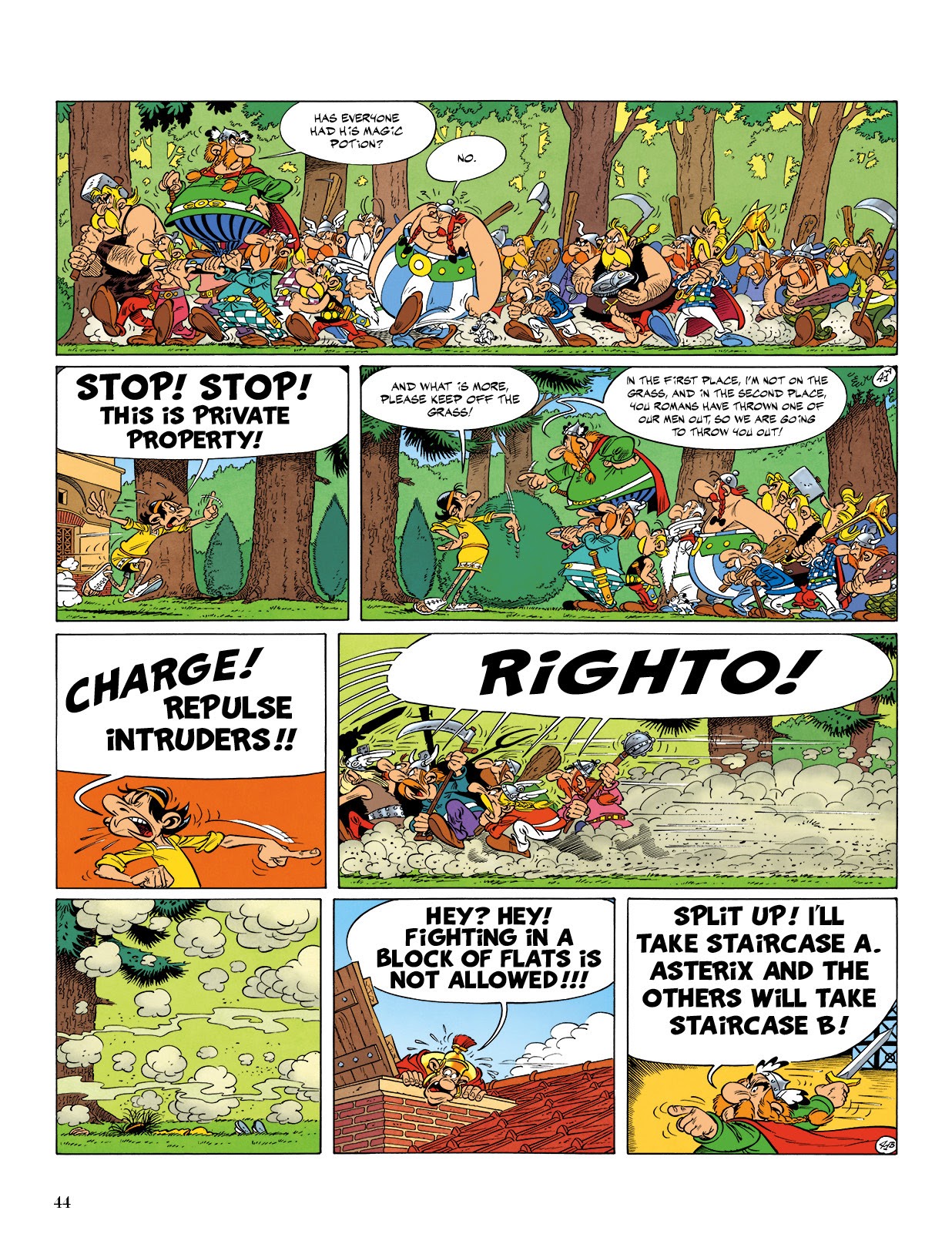 Read online Asterix comic -  Issue #17 - 45