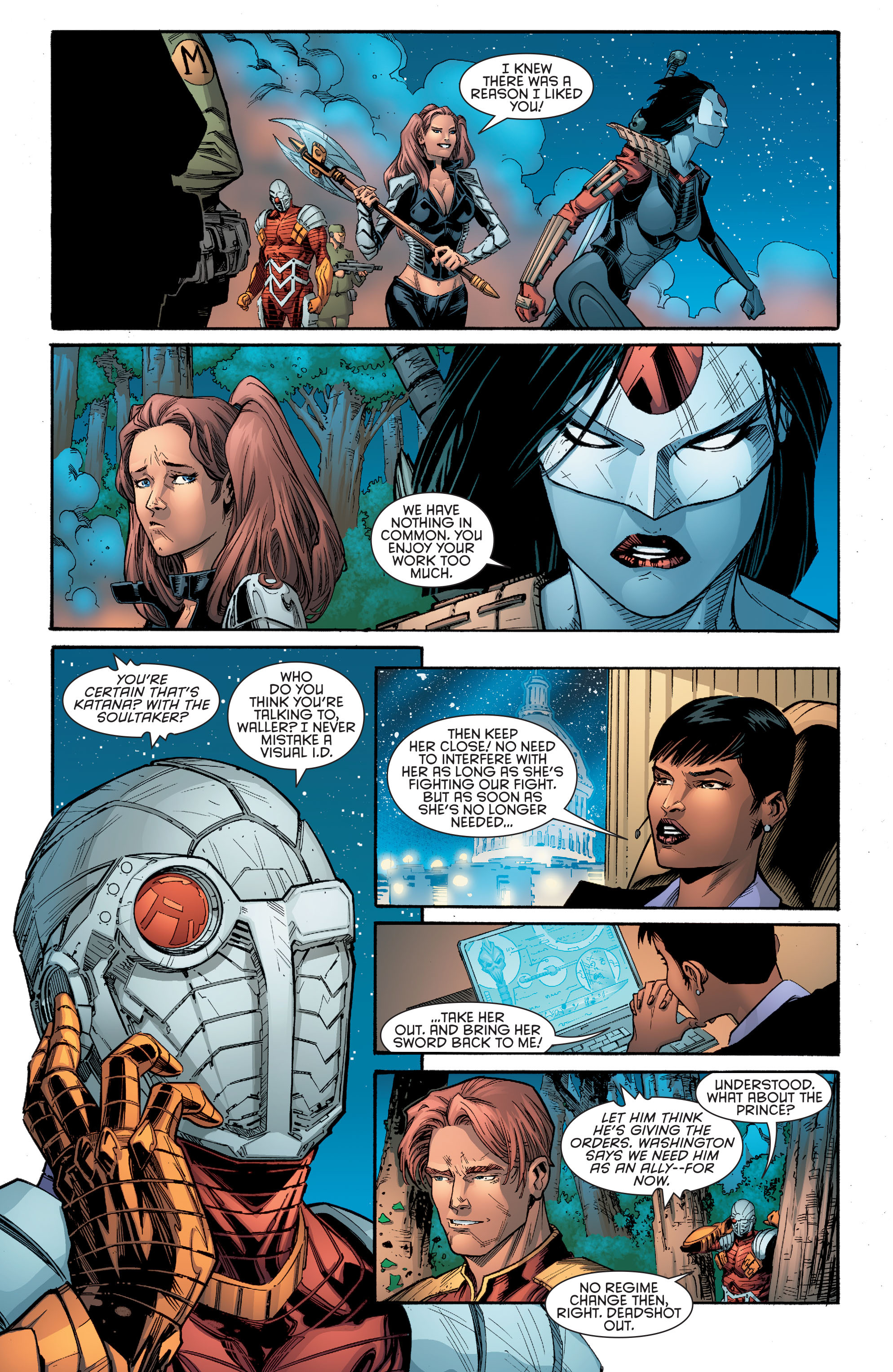 Read online Suicide Squad Most Wanted: Deadshot & Katana comic -  Issue #3 - 28