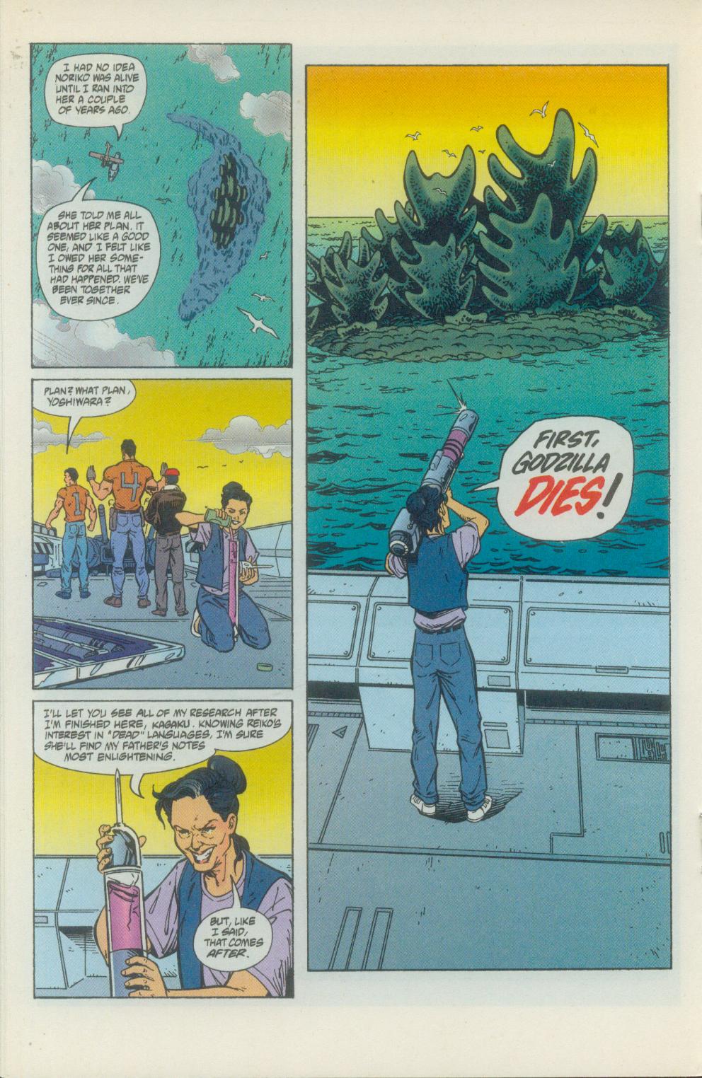 Read online Godzilla (1995) comic -  Issue #0 - 20
