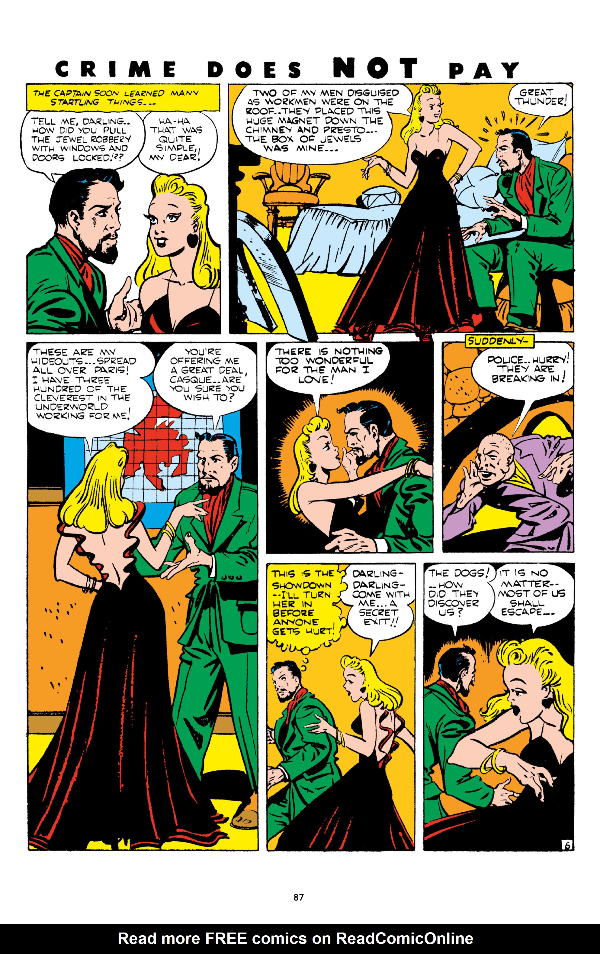 Read online Crime Does Not Pay Archives comic -  Issue # TPB 5 (Part 1) - 87
