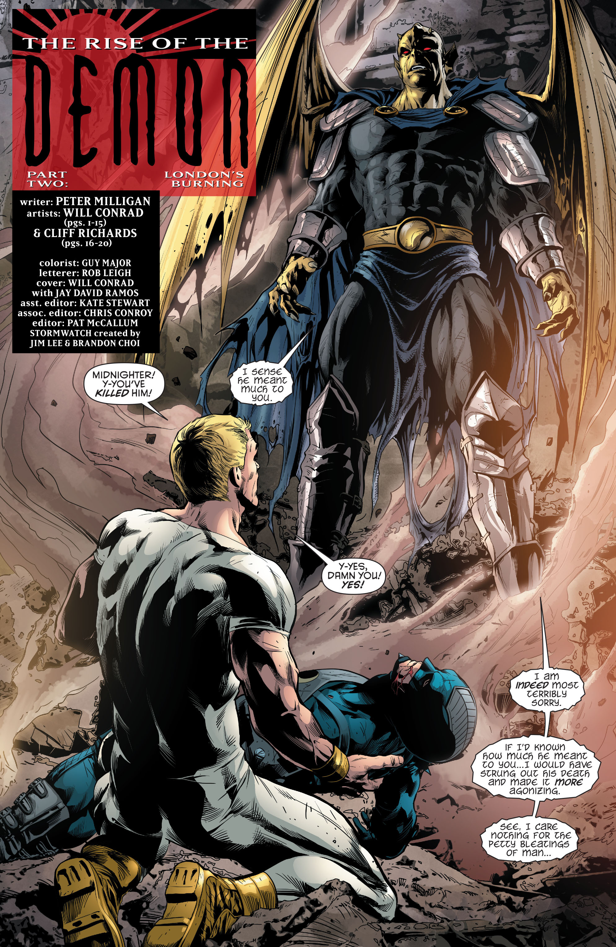 Read online Stormwatch (2011) comic -  Issue #14 - 2