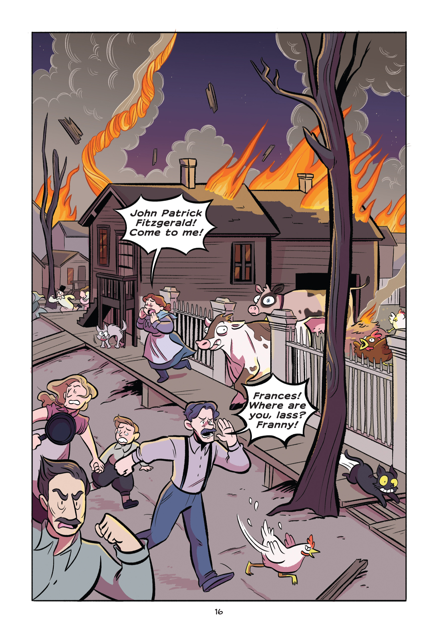Read online History Comics comic -  Issue # The Great Chicago Fire: Rising From the Ashes - 25