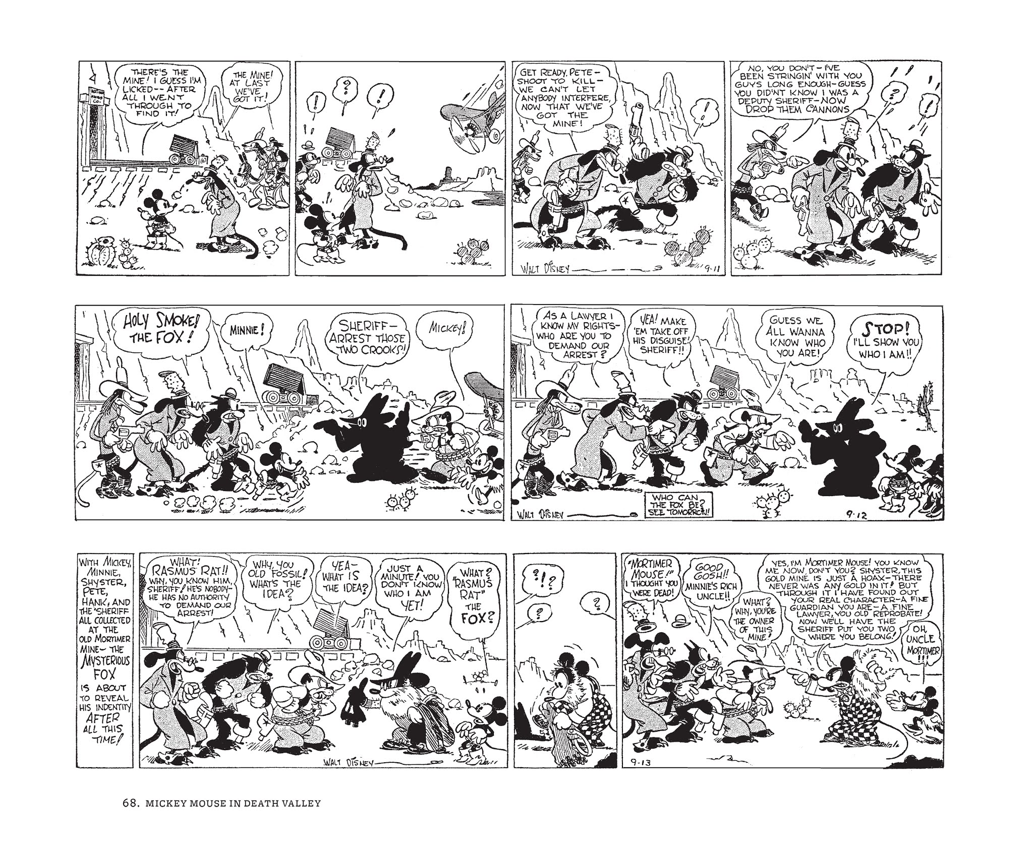 Read online Walt Disney's Mickey Mouse by Floyd Gottfredson comic -  Issue # TPB 1 (Part 1) - 68