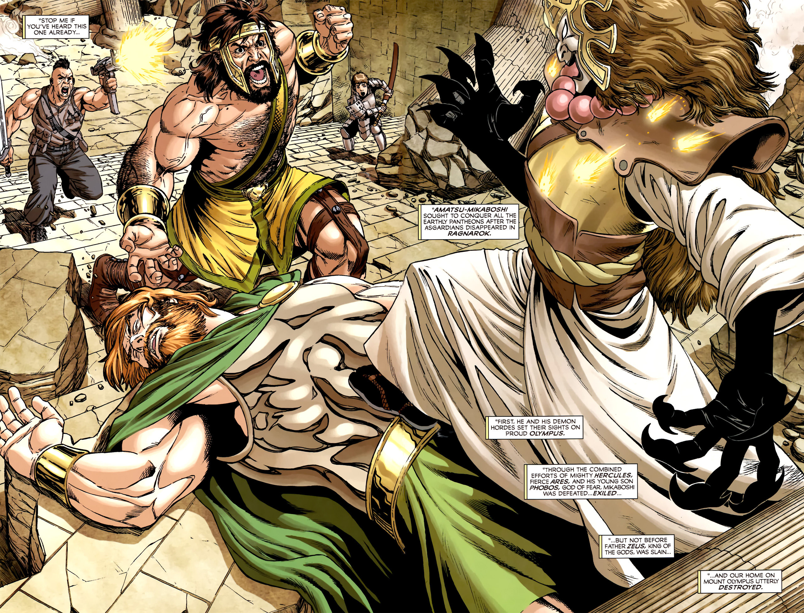 Read online Assault on New Olympus Prologue comic -  Issue #Assault on New Olympus Prologue Full - 3