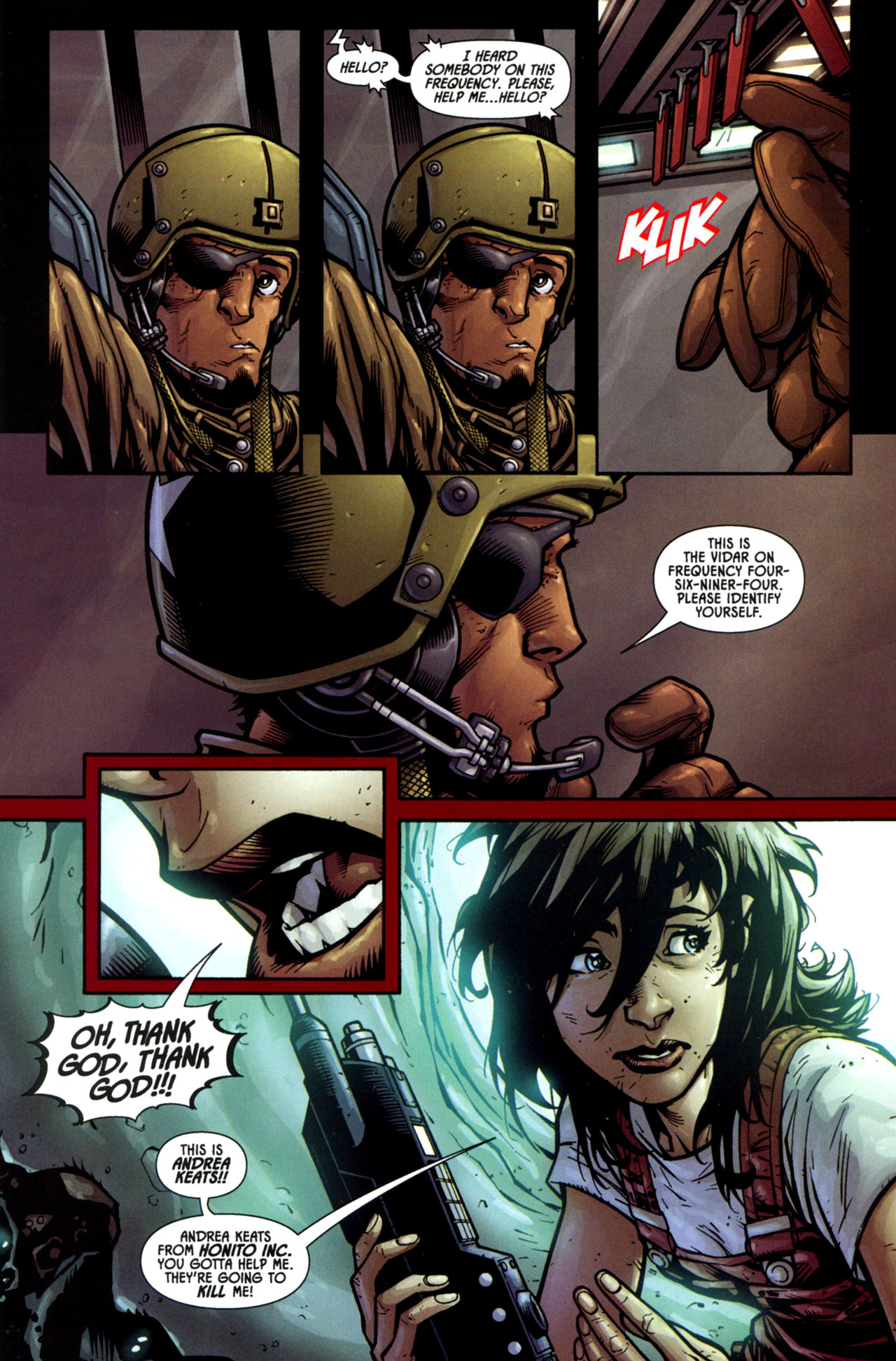 Read online Aliens (2009) comic -  Issue #2 - 6