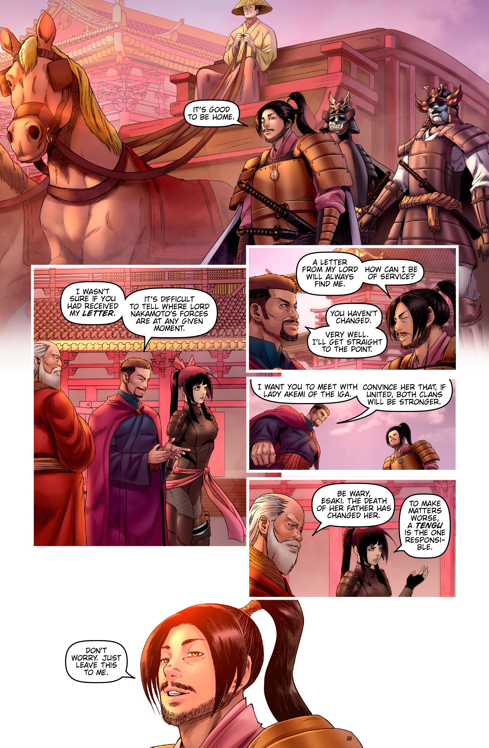 Read online Honor and Curse comic -  Issue #7 - 9