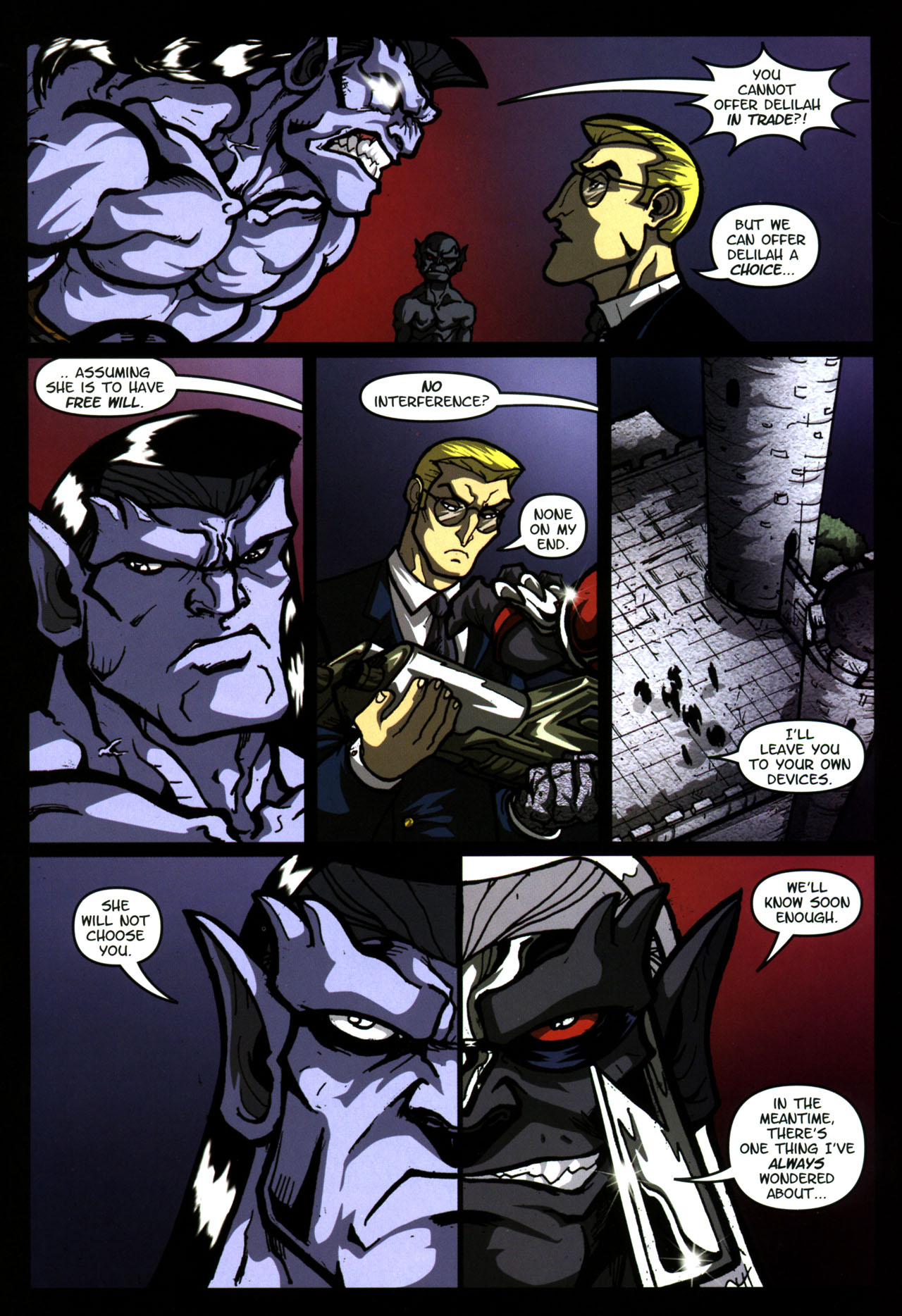 Read online Gargoyles (2006) comic -  Issue #4 - 25