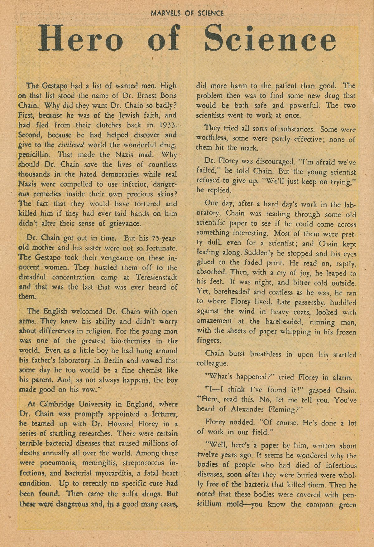 Read online Marvels Of Science comic -  Issue #2 - 28