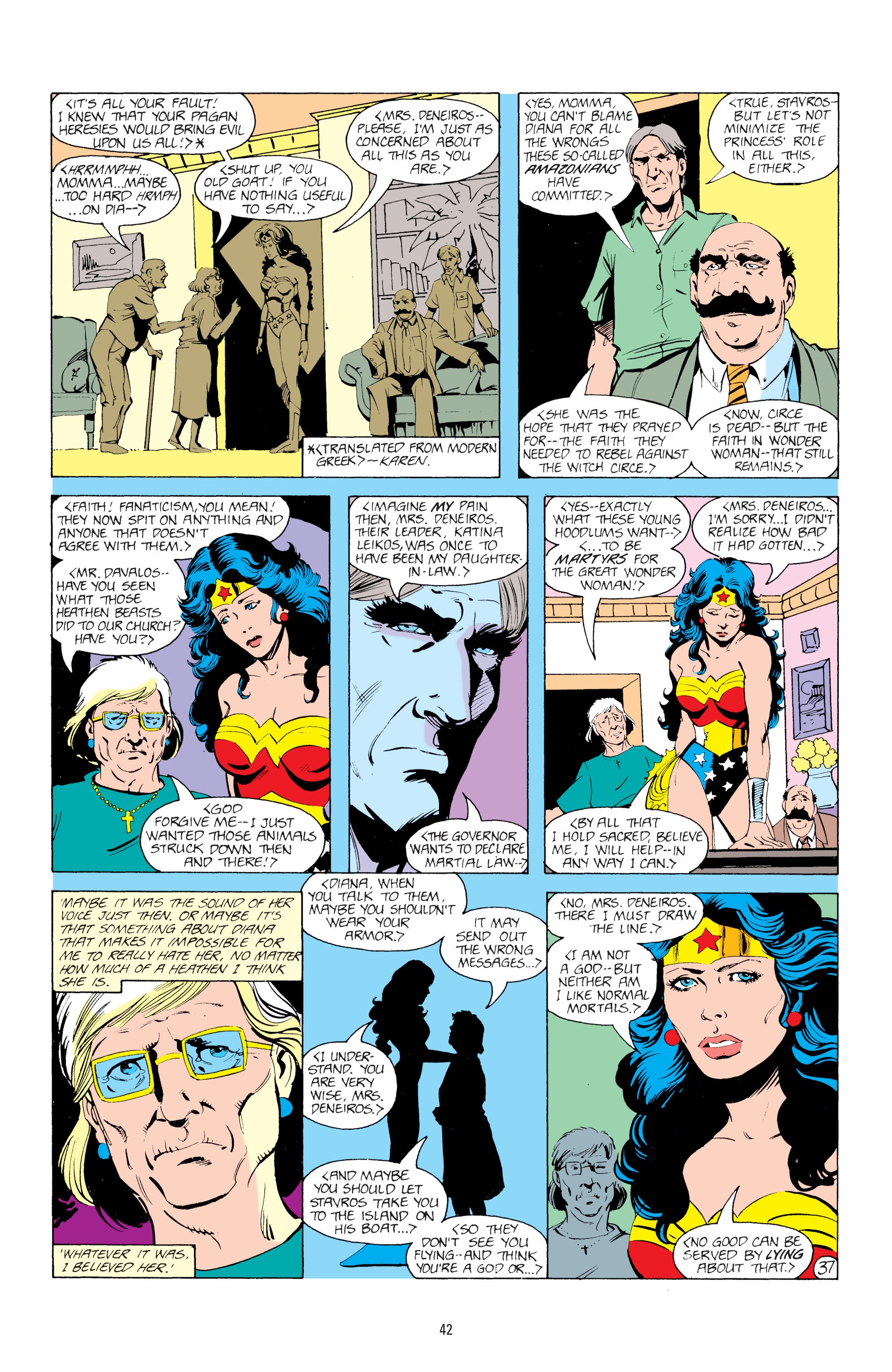 Read online Wonder Woman By George Pérez comic -  Issue # TPB 4 (Part 1) - 42