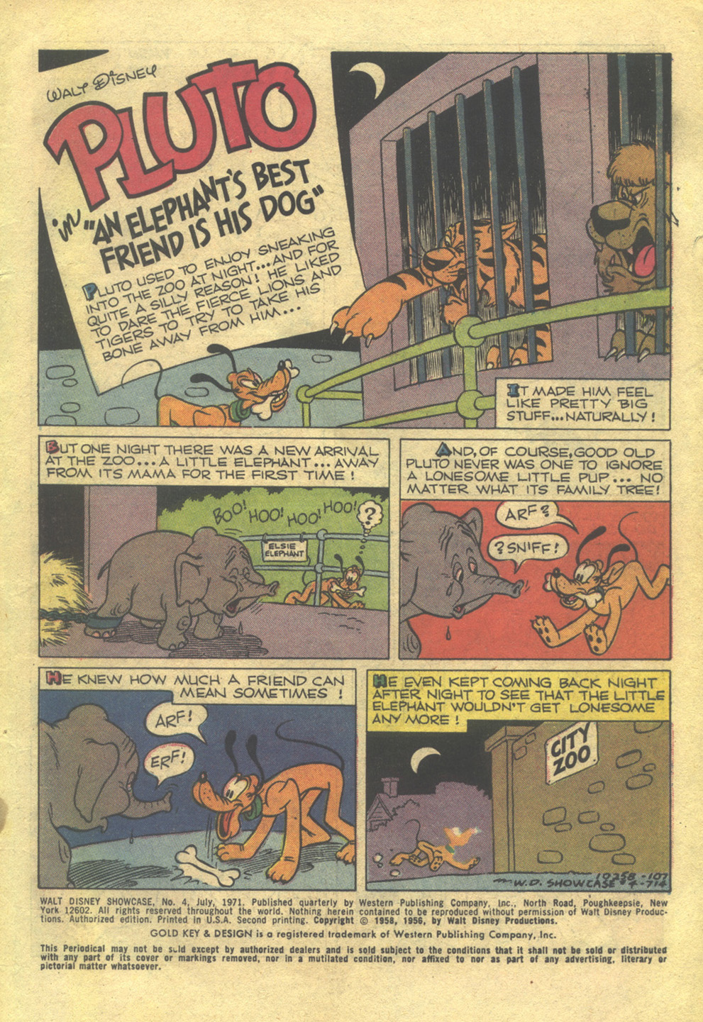 Read online Walt Disney Showcase (1970) comic -  Issue #4 - 3