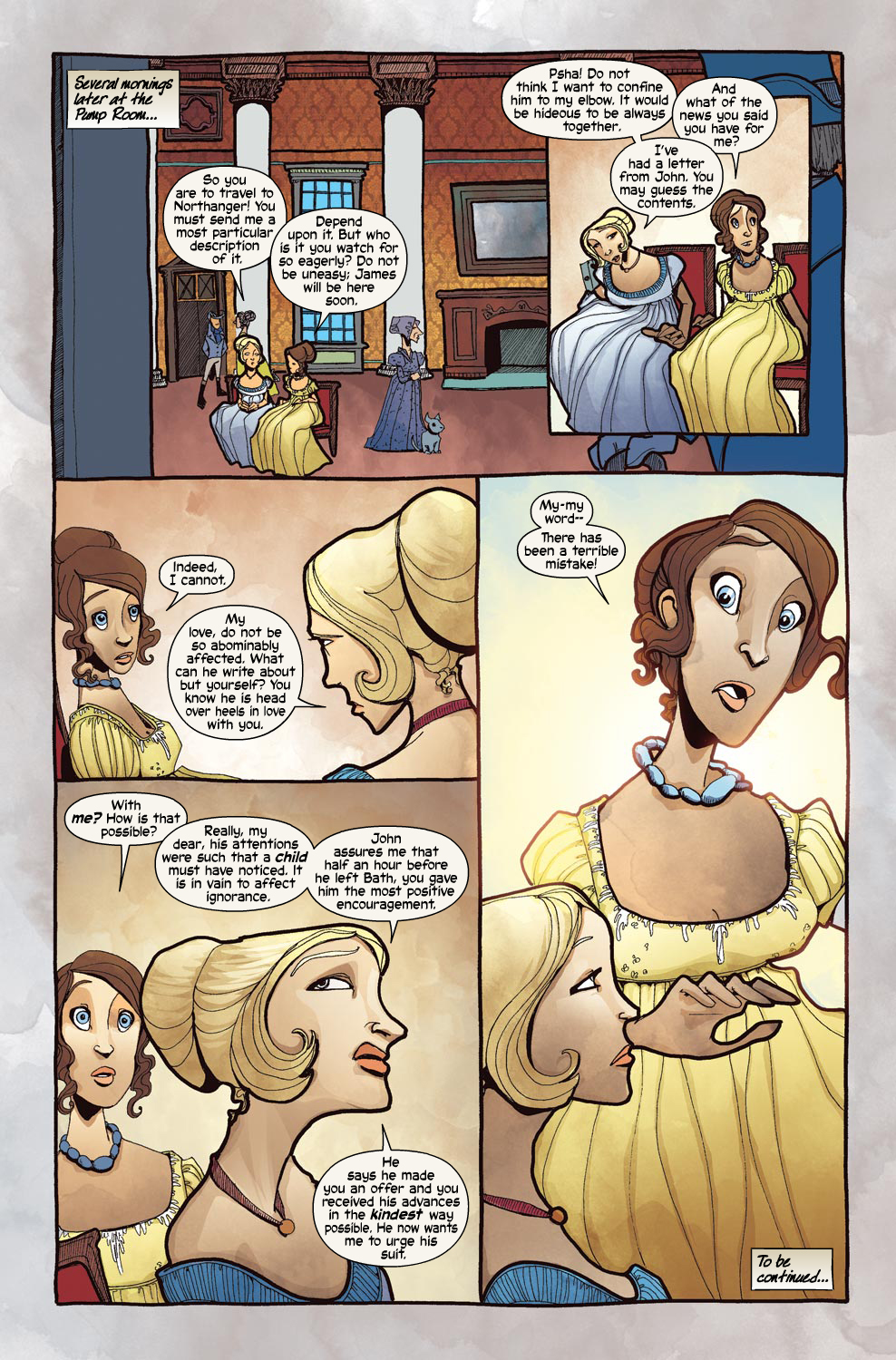 Read online Northanger Abbey comic -  Issue #3 - 22