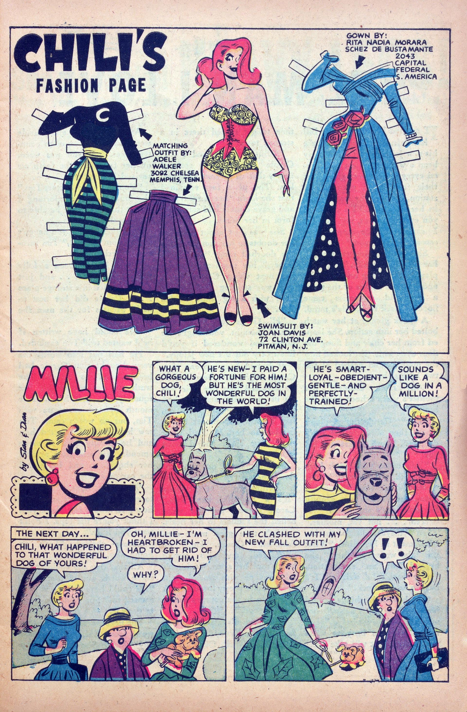 Read online Millie the Model comic -  Issue #83 - 7
