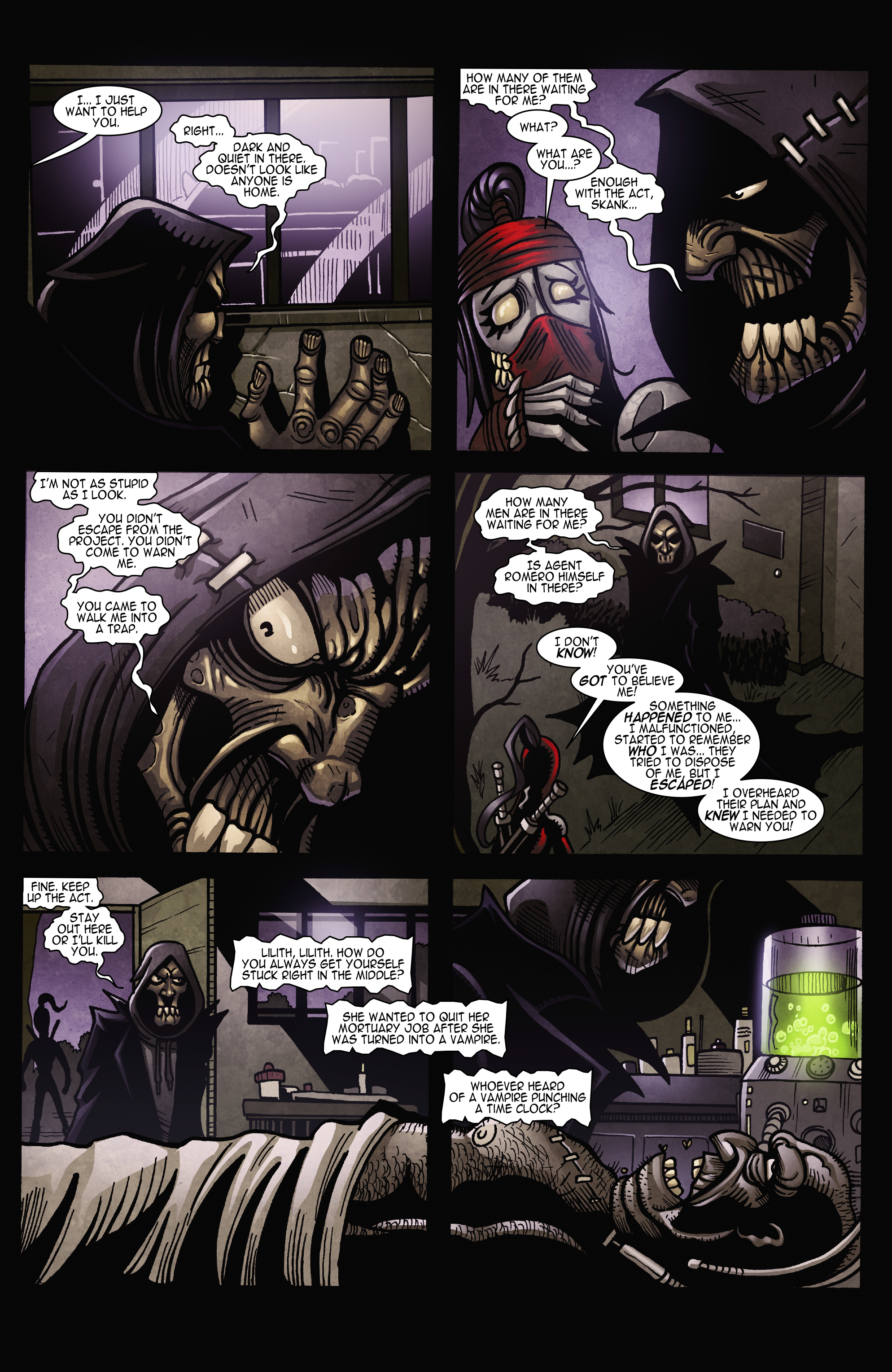 Read online The Living Corpse: Exhumed comic -  Issue #4 - 15