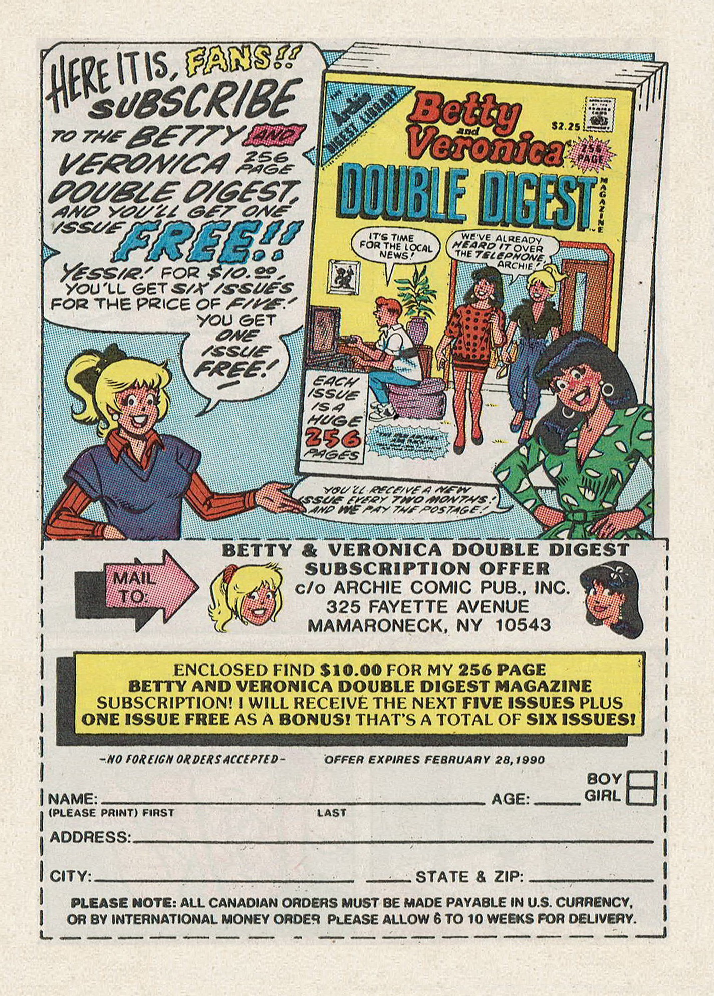 Read online Jughead Jones Comics Digest comic -  Issue #59 - 81