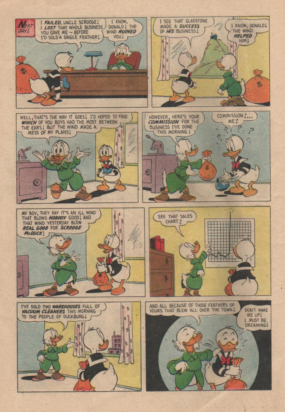 Read online Walt Disney's Comics and Stories comic -  Issue #187 - 12