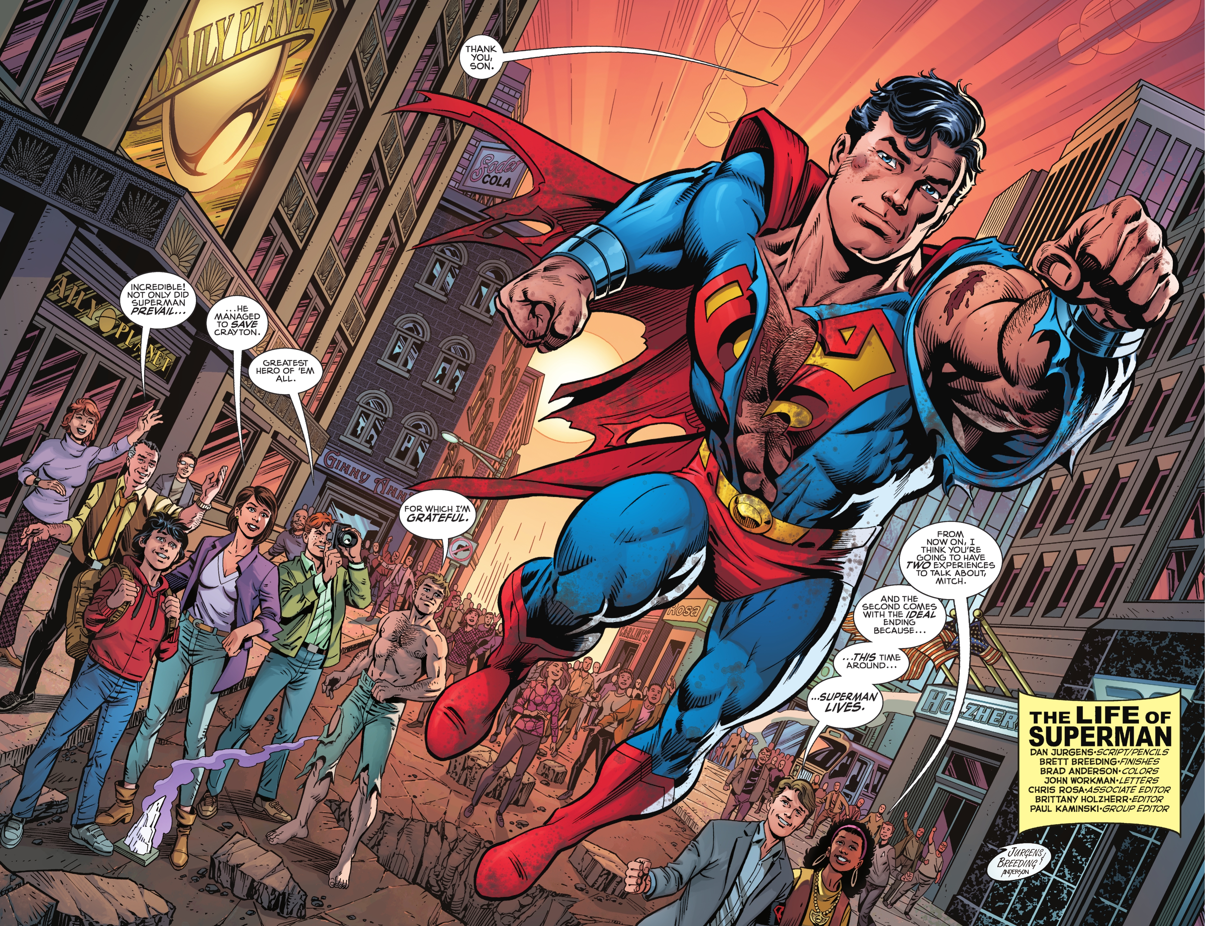 Read online The Death of Superman 30th Anniversary Special comic -  Issue # Full - 45