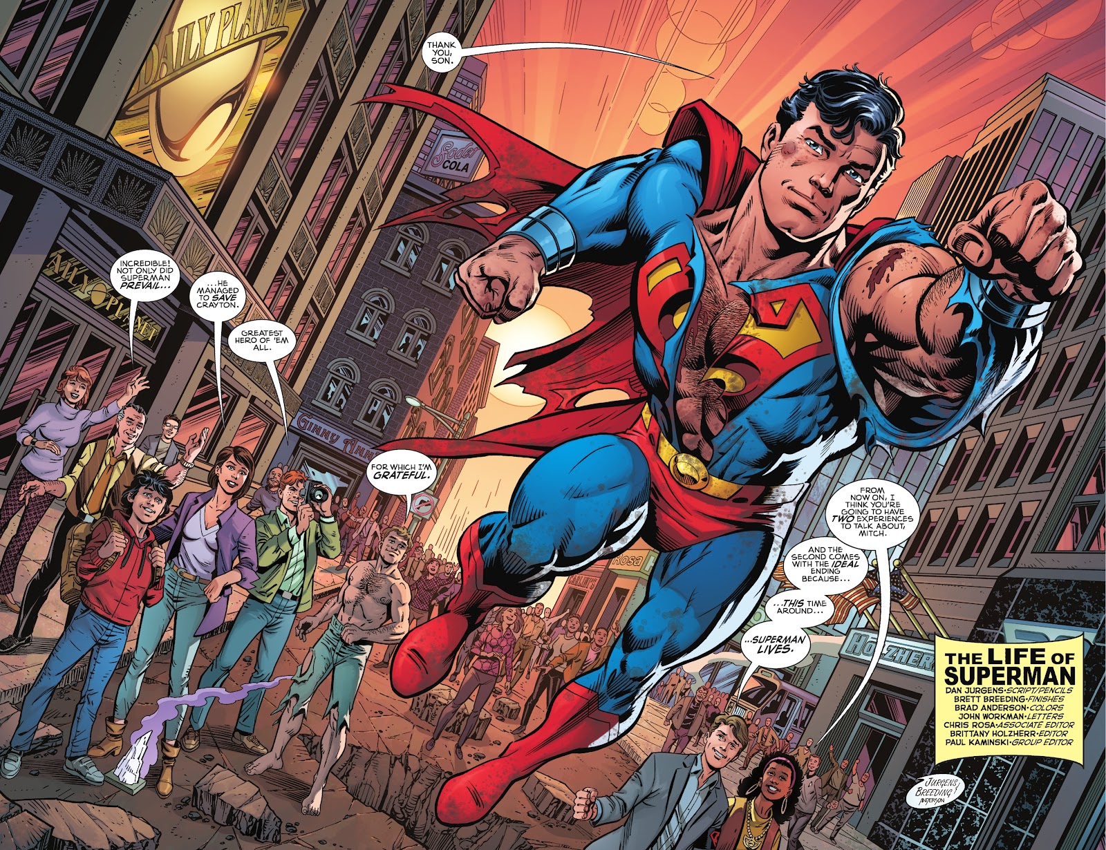 The Death of Superman 30th Anniversary Special issue Full - Page 45