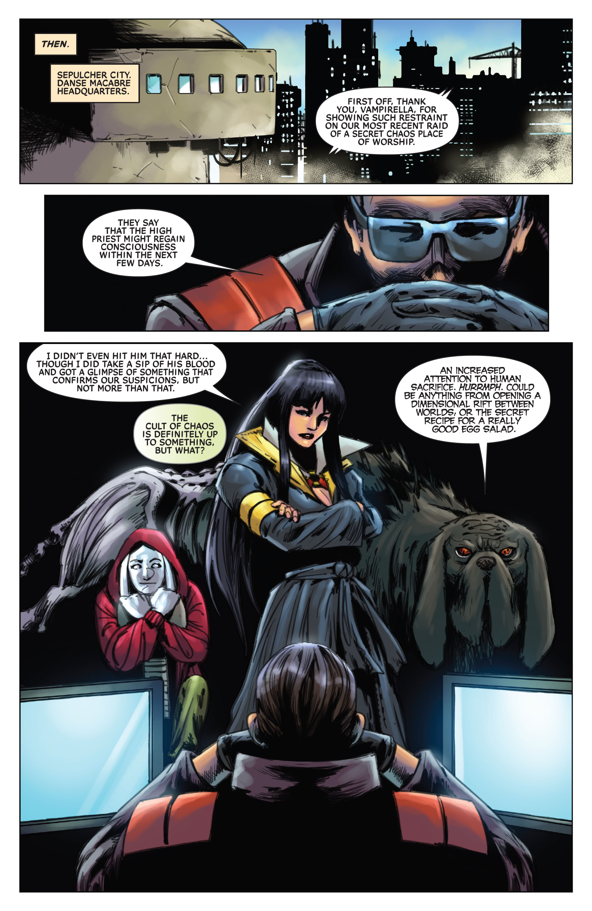 Read online Vampirella Strikes (2022) comic -  Issue #6 - 14