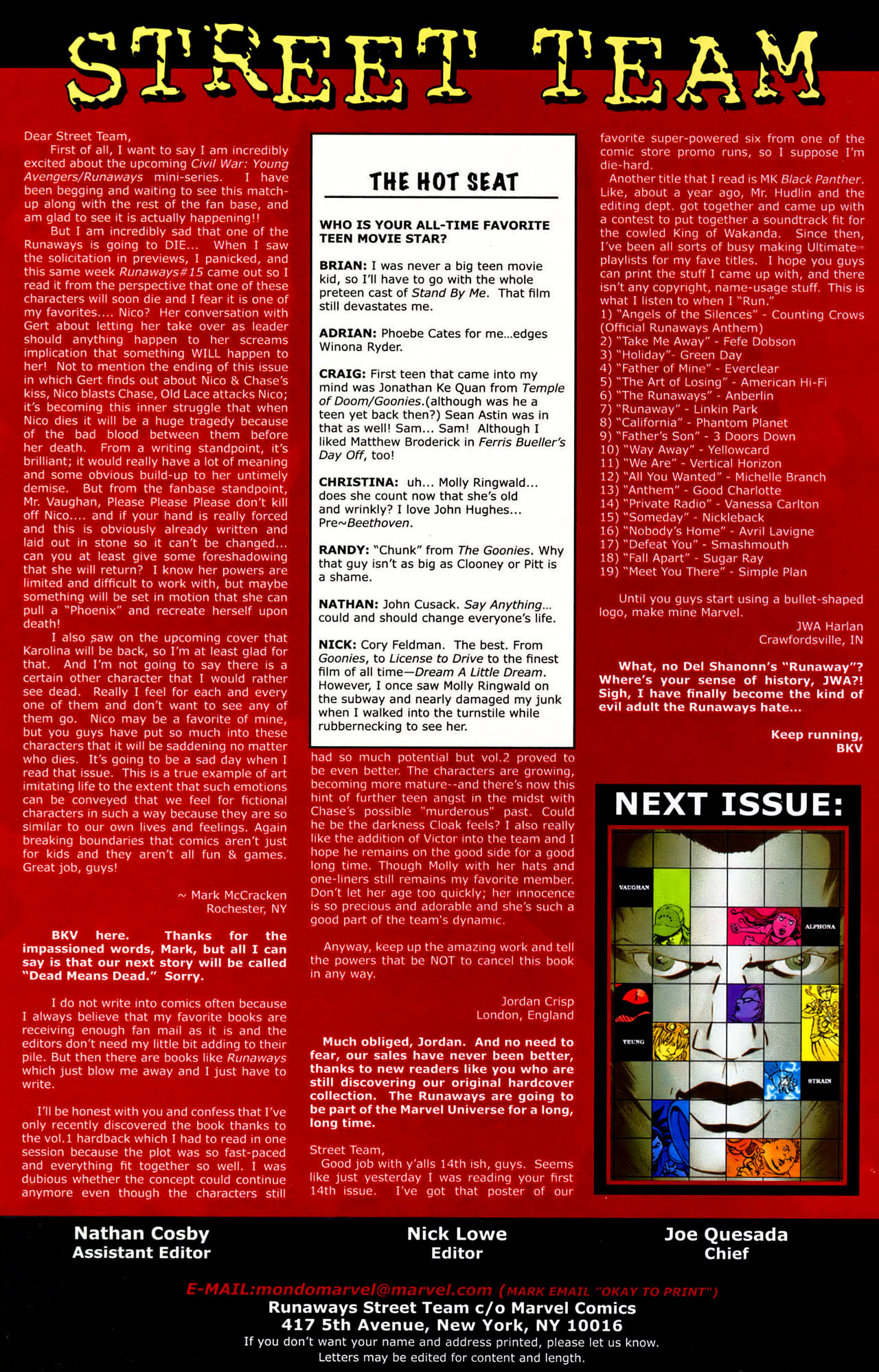 Read online Runaways (2005) comic -  Issue #16 - 25