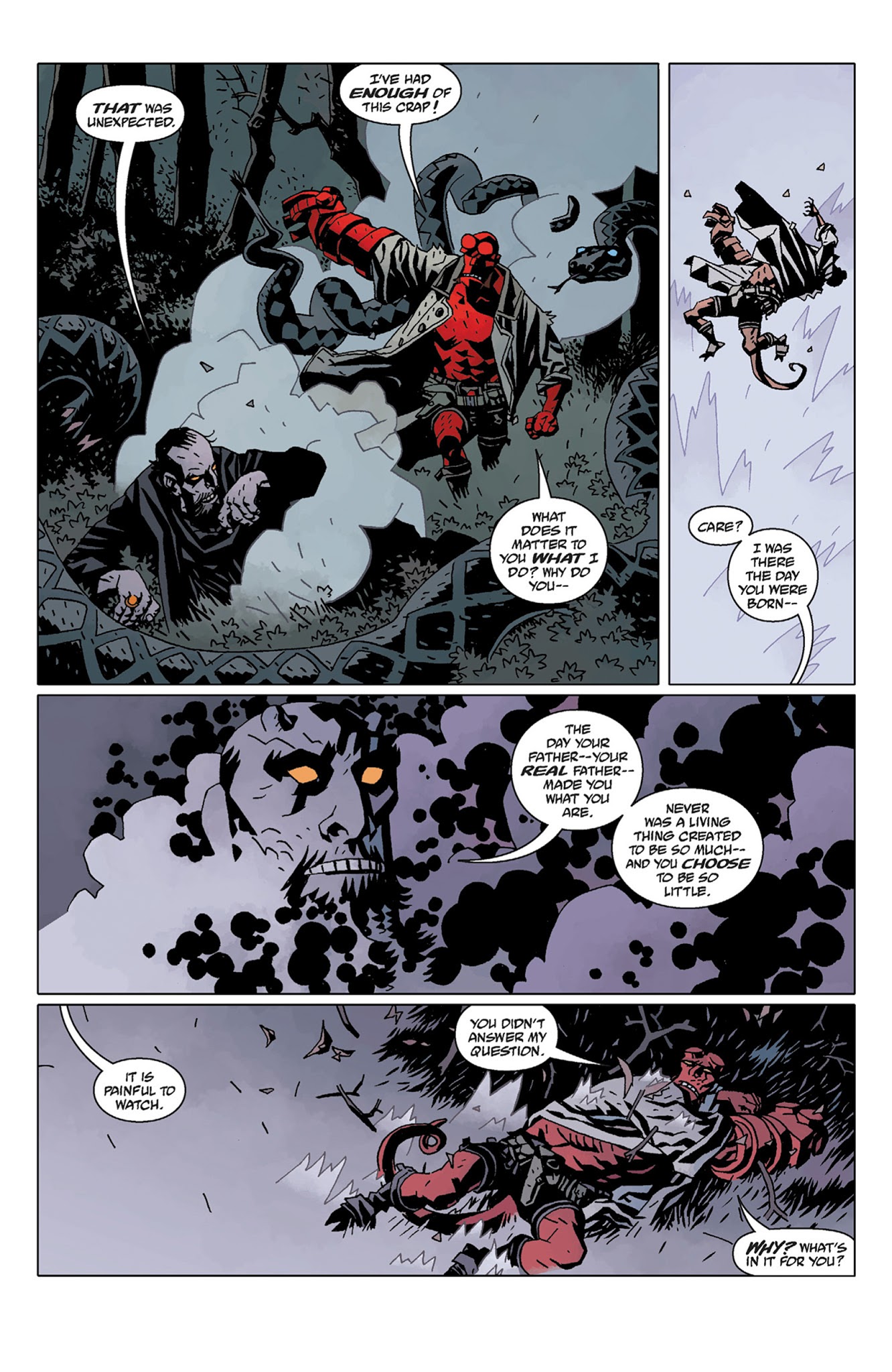 Read online Hellboy: The Storm And The Fury comic -  Issue # TPB - 75