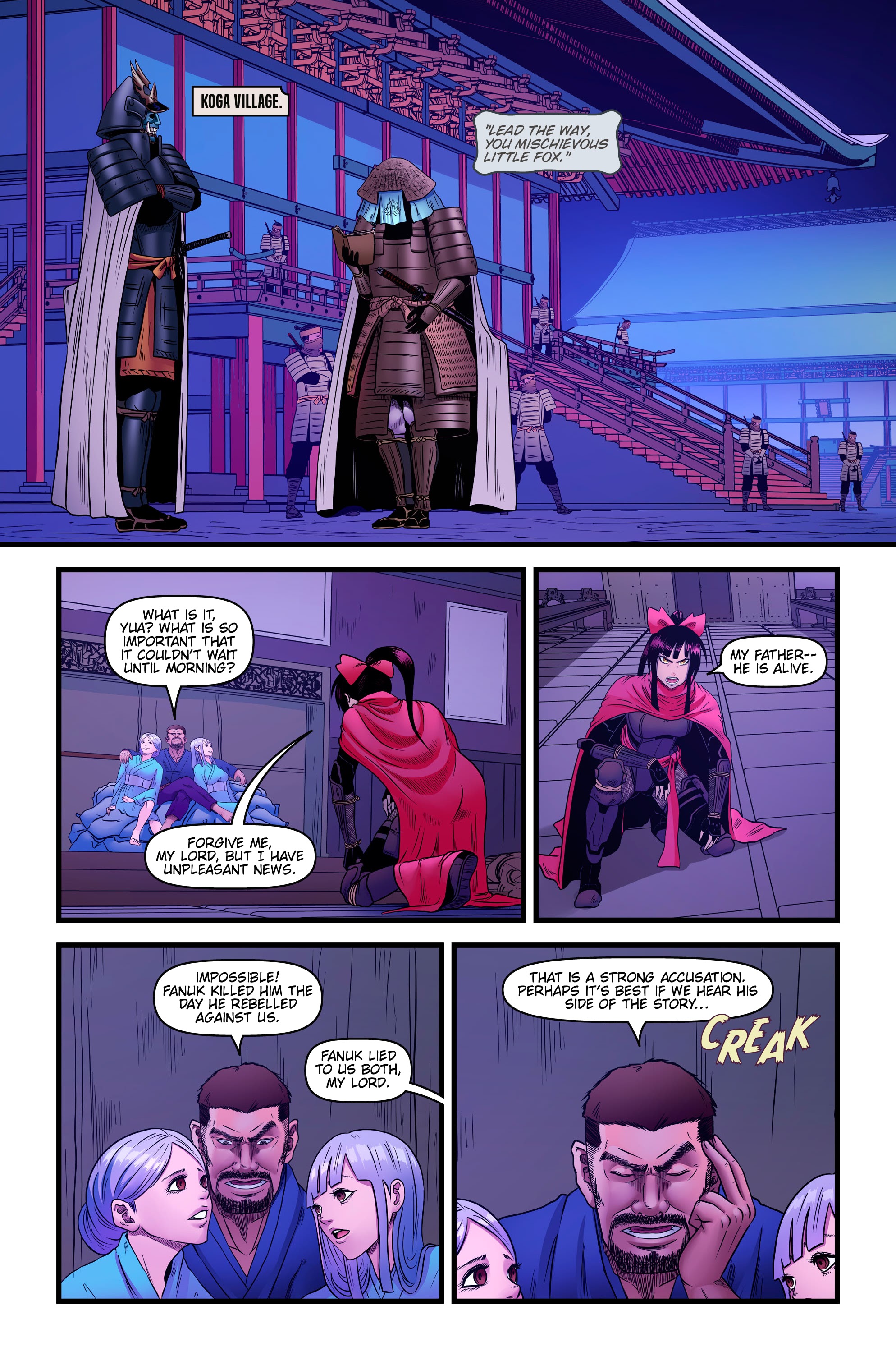 Read online Honor and Curse comic -  Issue #11 - 6