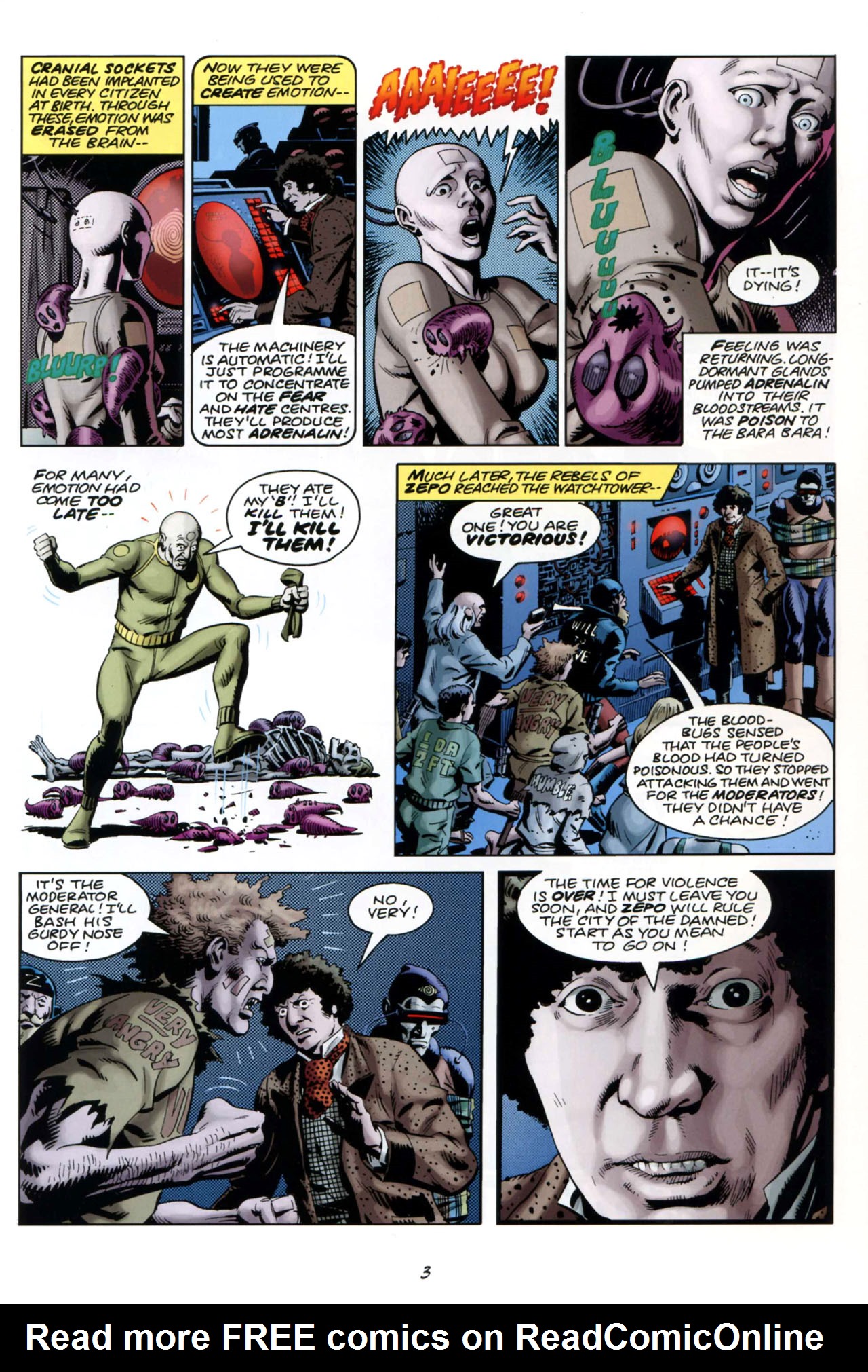 Read online Doctor Who Classics comic -  Issue #4 - 5