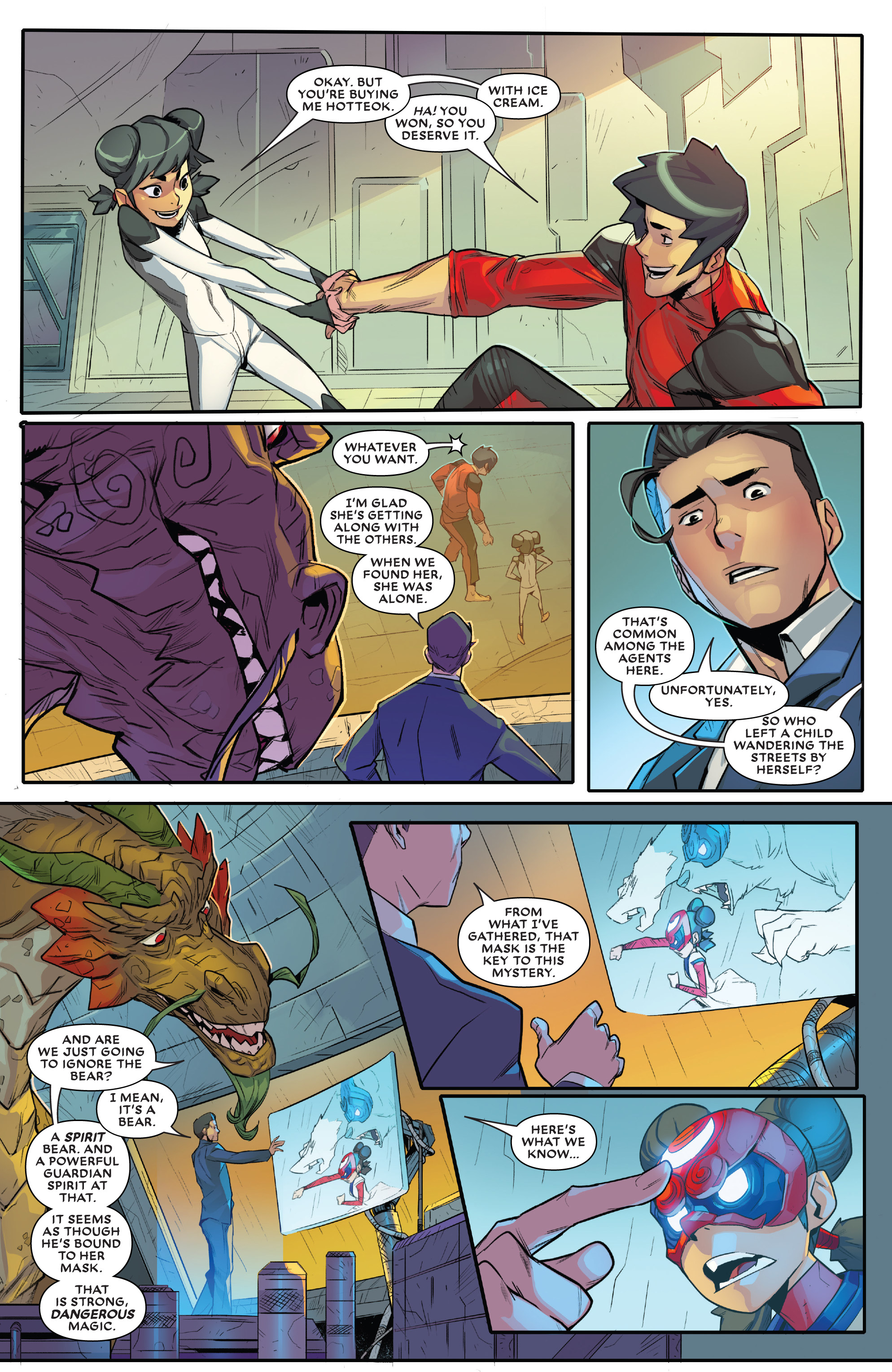 Read online Future Fight Firsts: Luna Snow comic -  Issue #Future Fight Firsts Crescent and Io - 4