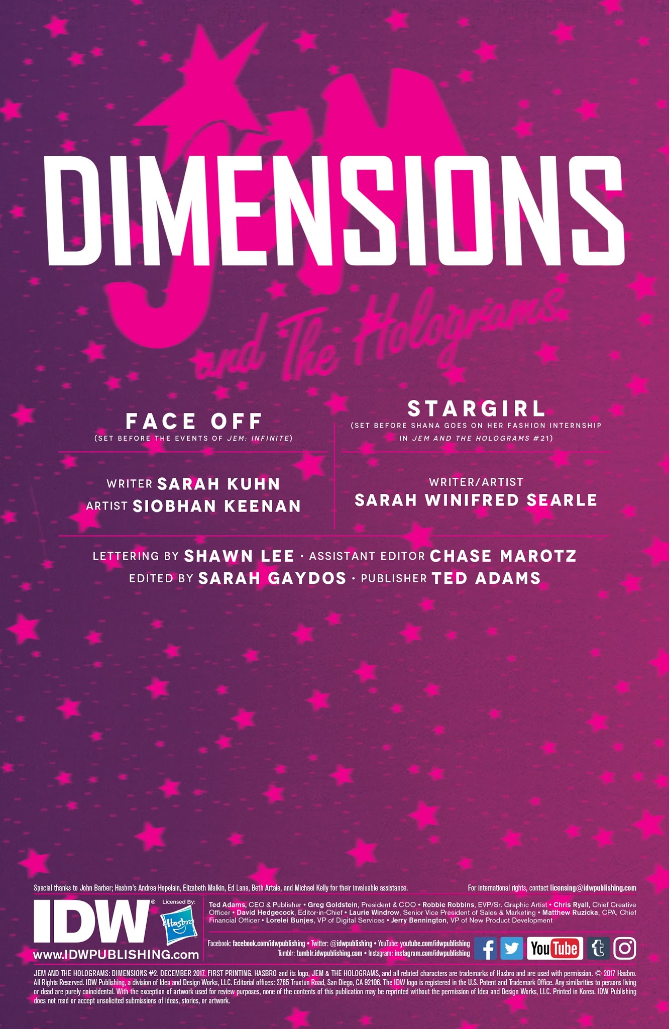 Read online Jem and the Holograms: Dimensions comic -  Issue #2 - 2