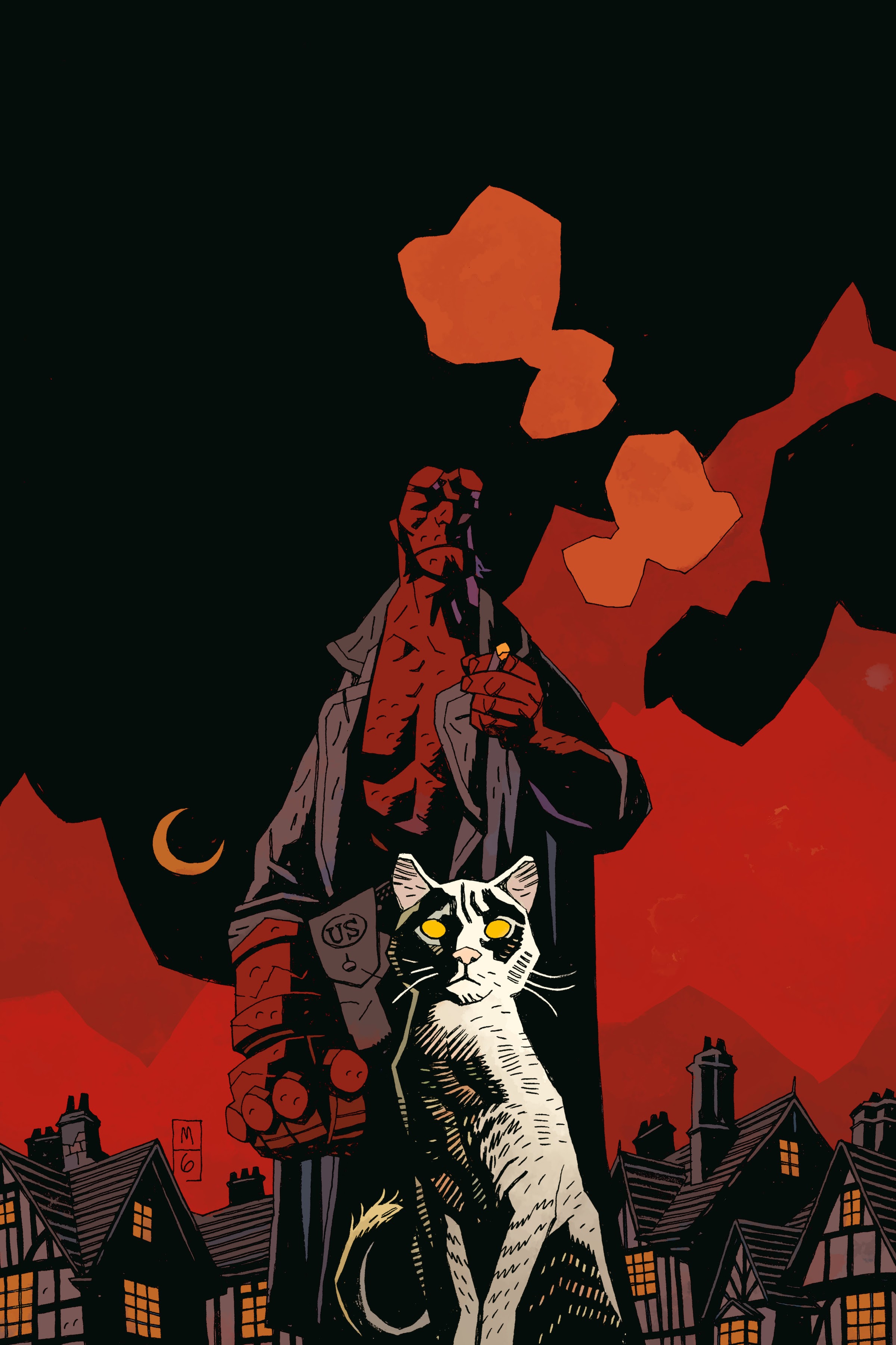 Read online Hellboy: 25 Years of Covers comic -  Issue # TPB (Part 1) - 75